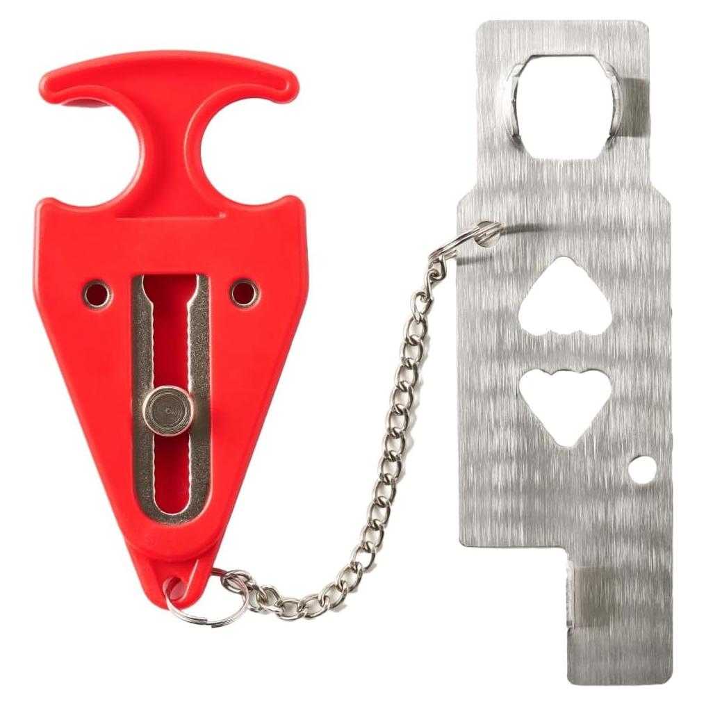 Candado de Puerta Portátil Master Lock 276EC Seguridad Extra