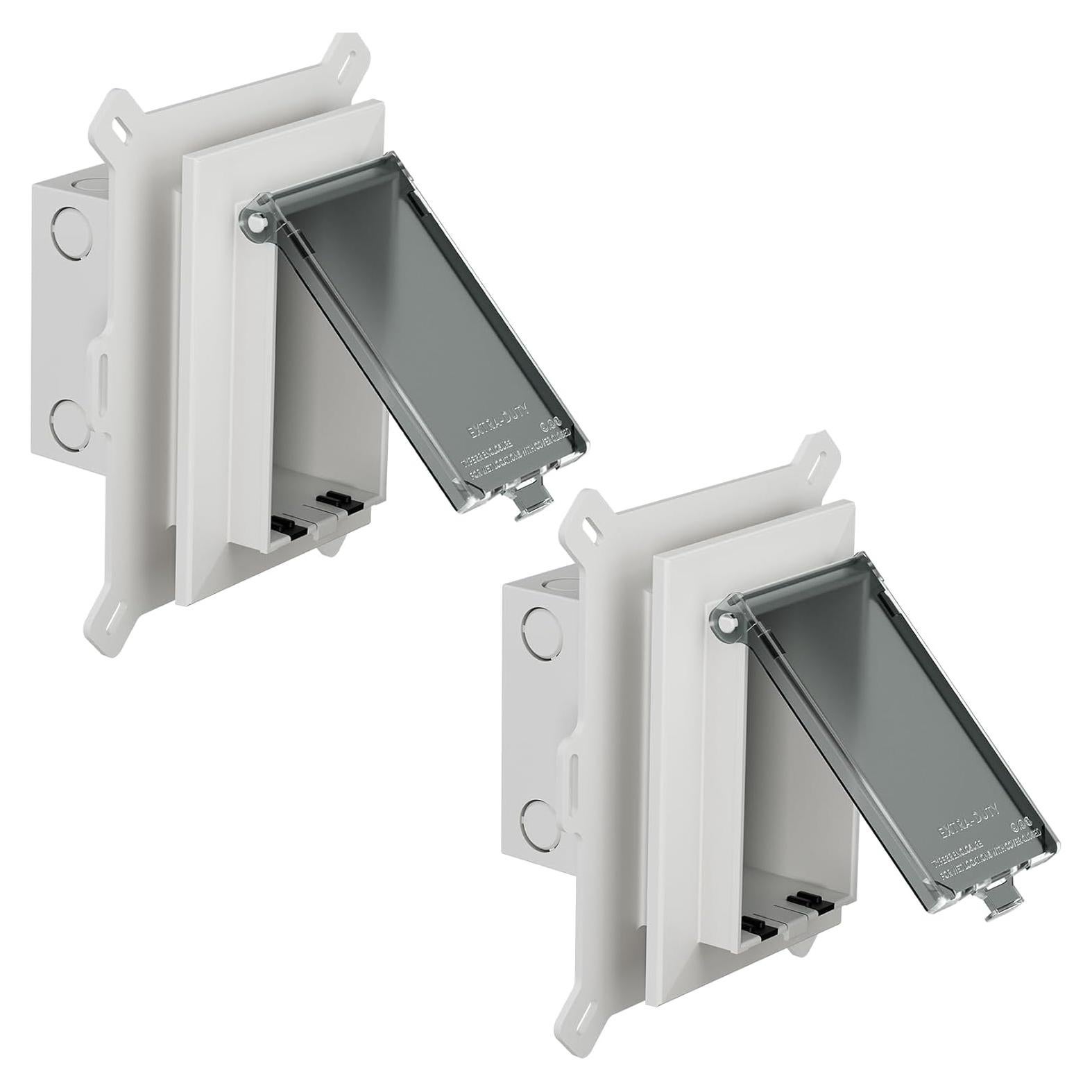 Caja de Salida Empotrada Dremica DBVS1C-1 2 Pcs Transparente