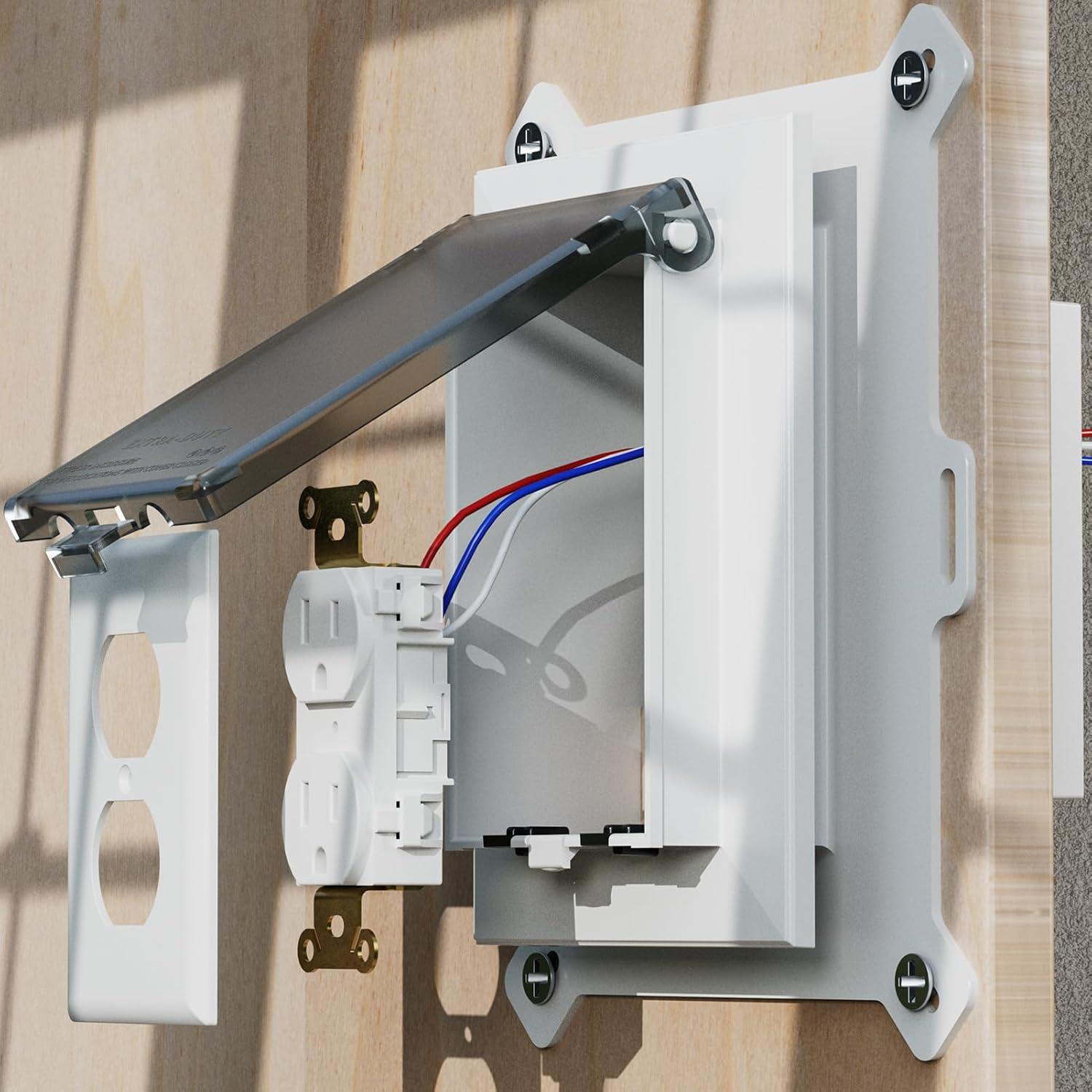 Caja de Salida Empotrada Dremica DBVS1C-1 2 Pcs Transparente