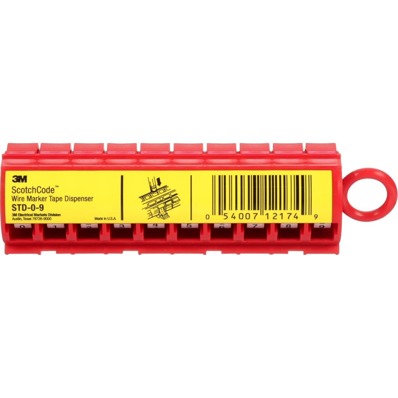 Dispensador de Cinta Marcadora 3M ScotchCode STD-0-9