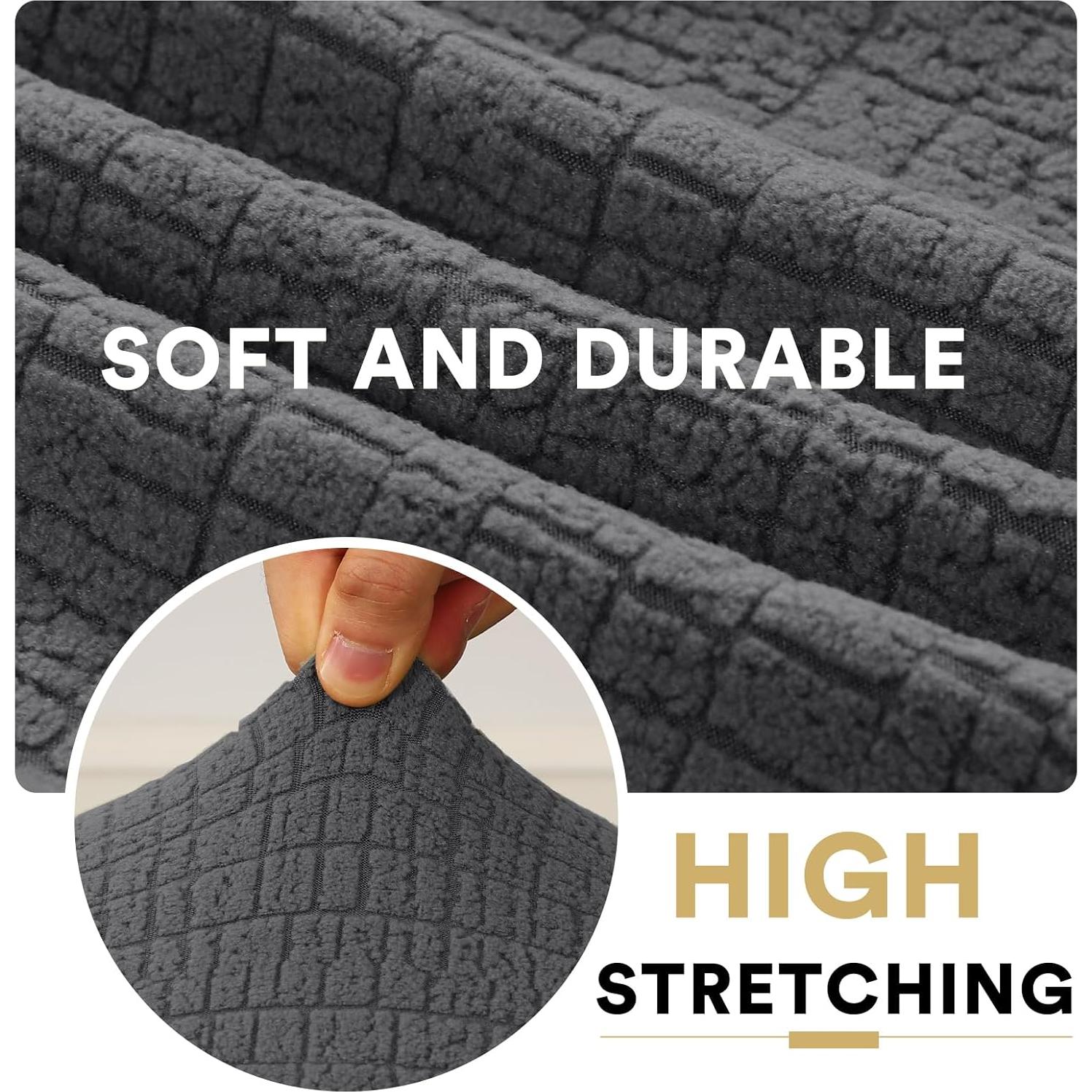 H.VERSAILTEX Fundas de Cojines de Comedor RV 100% Impermeables