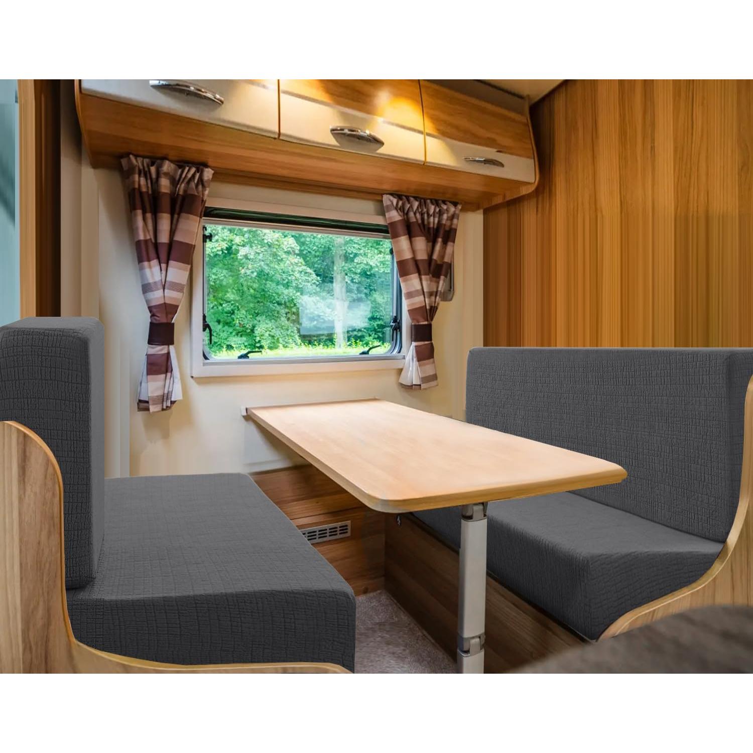 H.VERSAILTEX Fundas de Cojines de Comedor RV 100% Impermeables