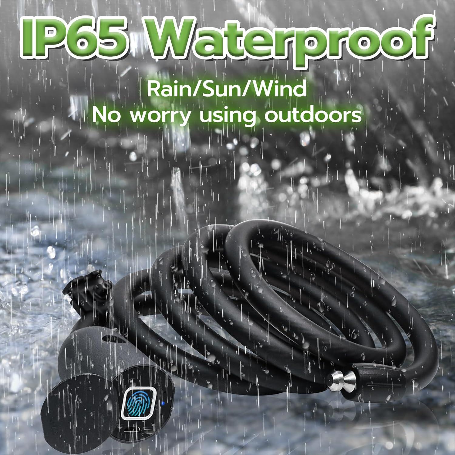 Candado Biométrico Eseesmart 1.5M con Huella Dactilar