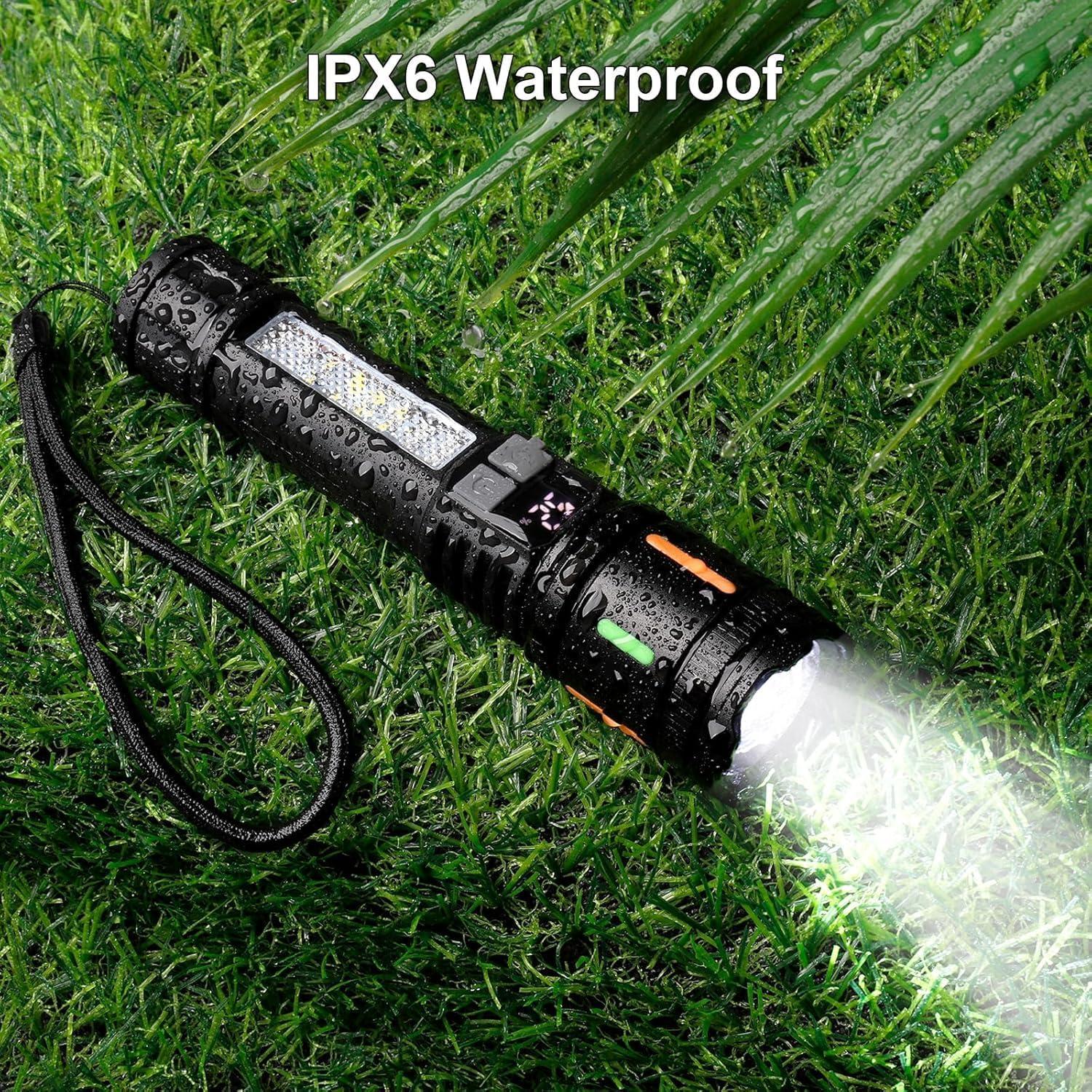 Linterna LED Recargable Peascat P1 5 Modos Impermeable