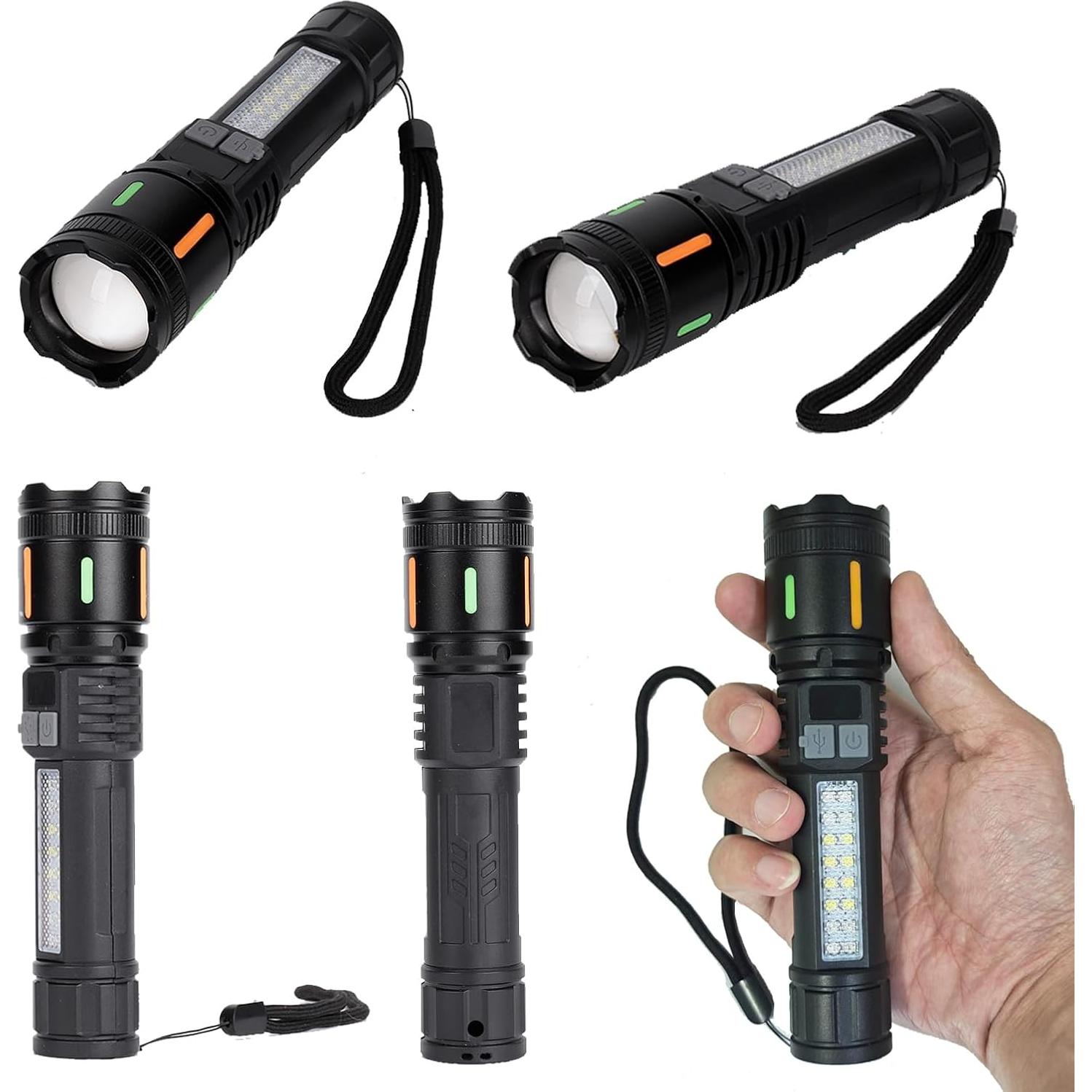 Linterna LED Recargable Peascat P1 5 Modos Impermeable