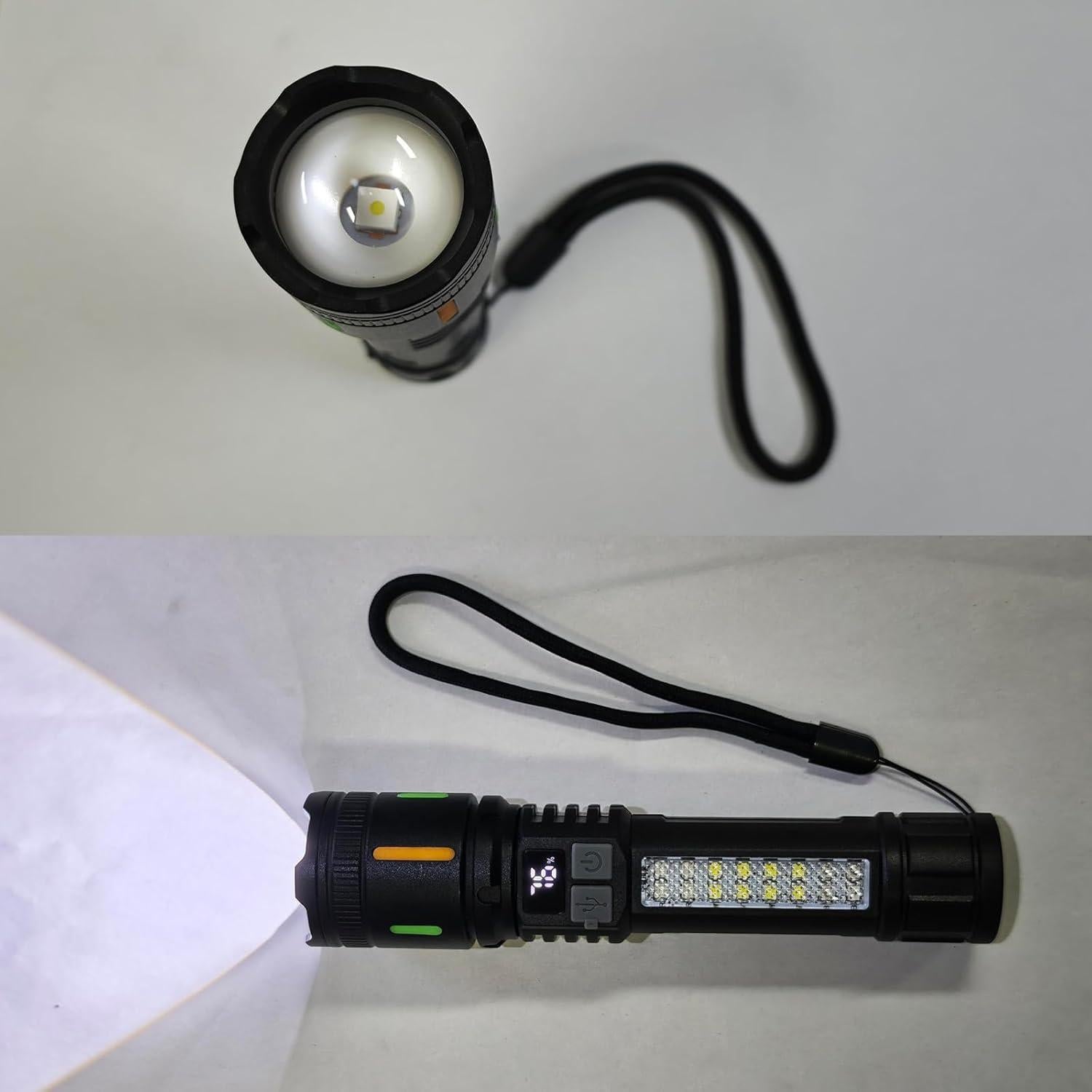 Linterna LED Recargable Peascat P1 5 Modos Impermeable