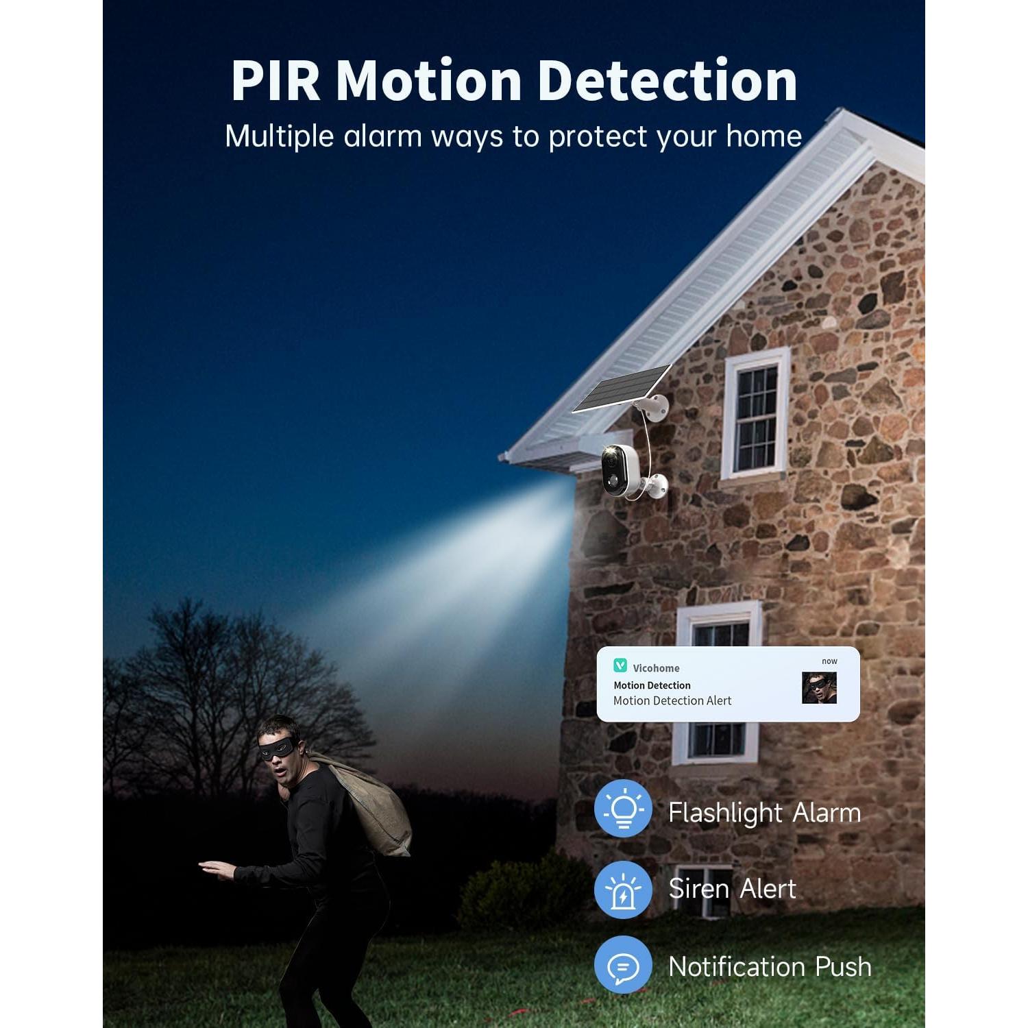 Cámara de Seguridad Inalámbrica Armorcope CG6CS 2K Solar IP66