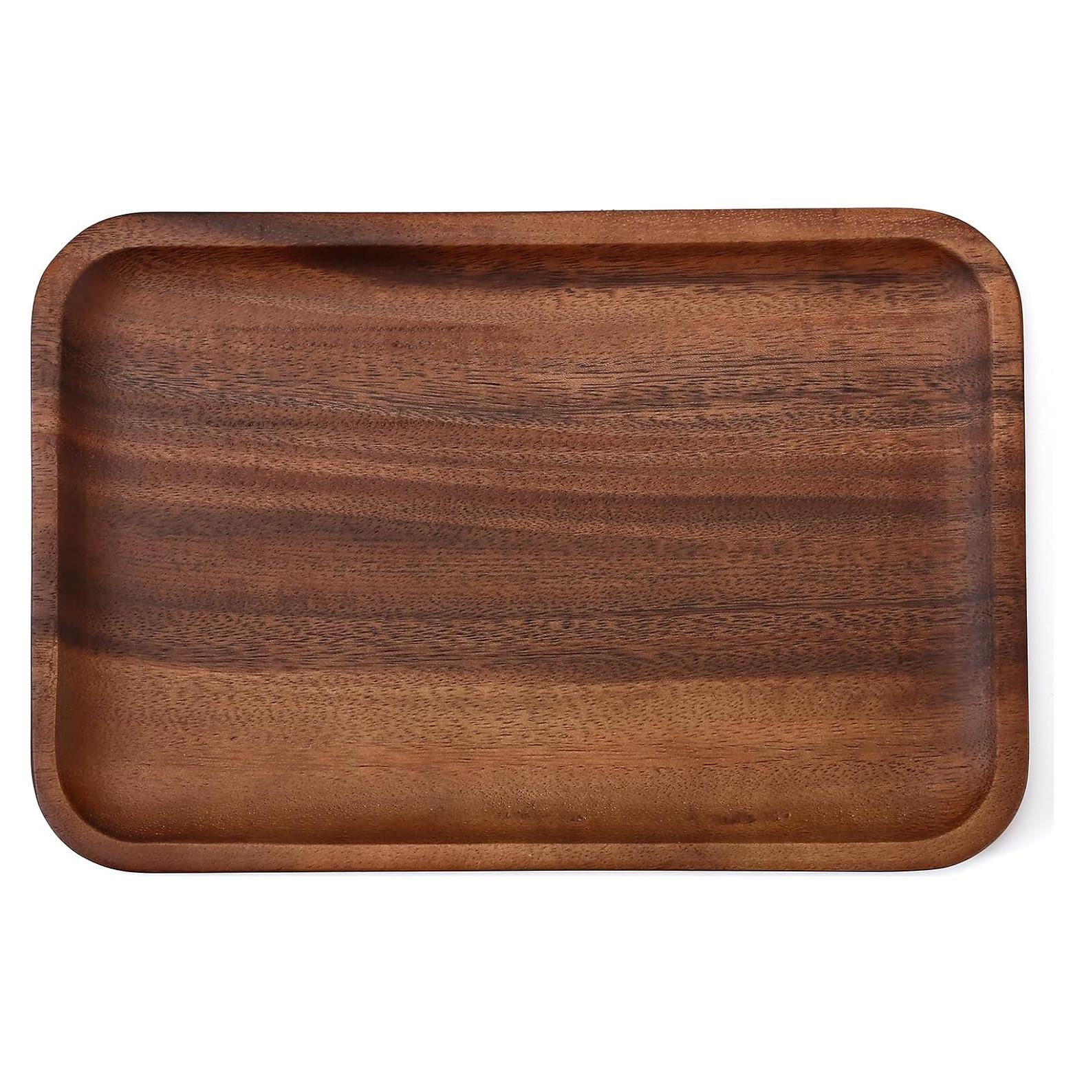 Bandeja de Valet de Madera de Acacia Velinjowy 30x20 cm