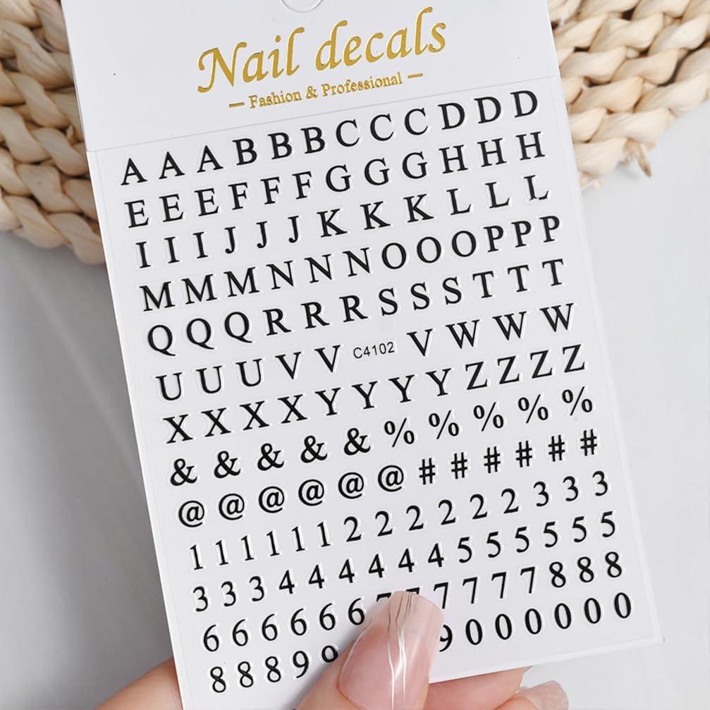 Pegatinas de Teclado YLOIJO con Caracteres Numéricos 64 Pcs