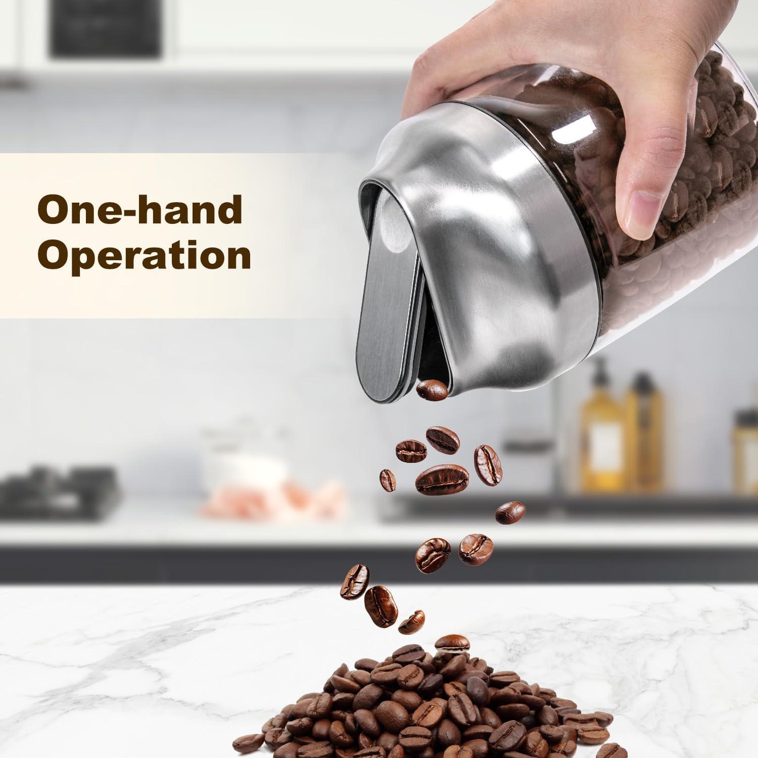 Tarro de Vidrio Aelga 482 g con Tapa Hermética para Alimentos