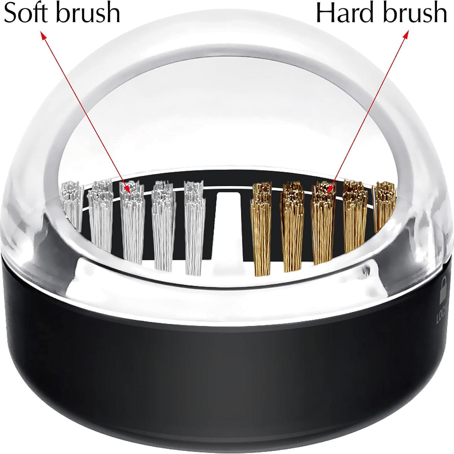 Estuche limpiador de brocas de taladro HiANNE NBC-02, negro