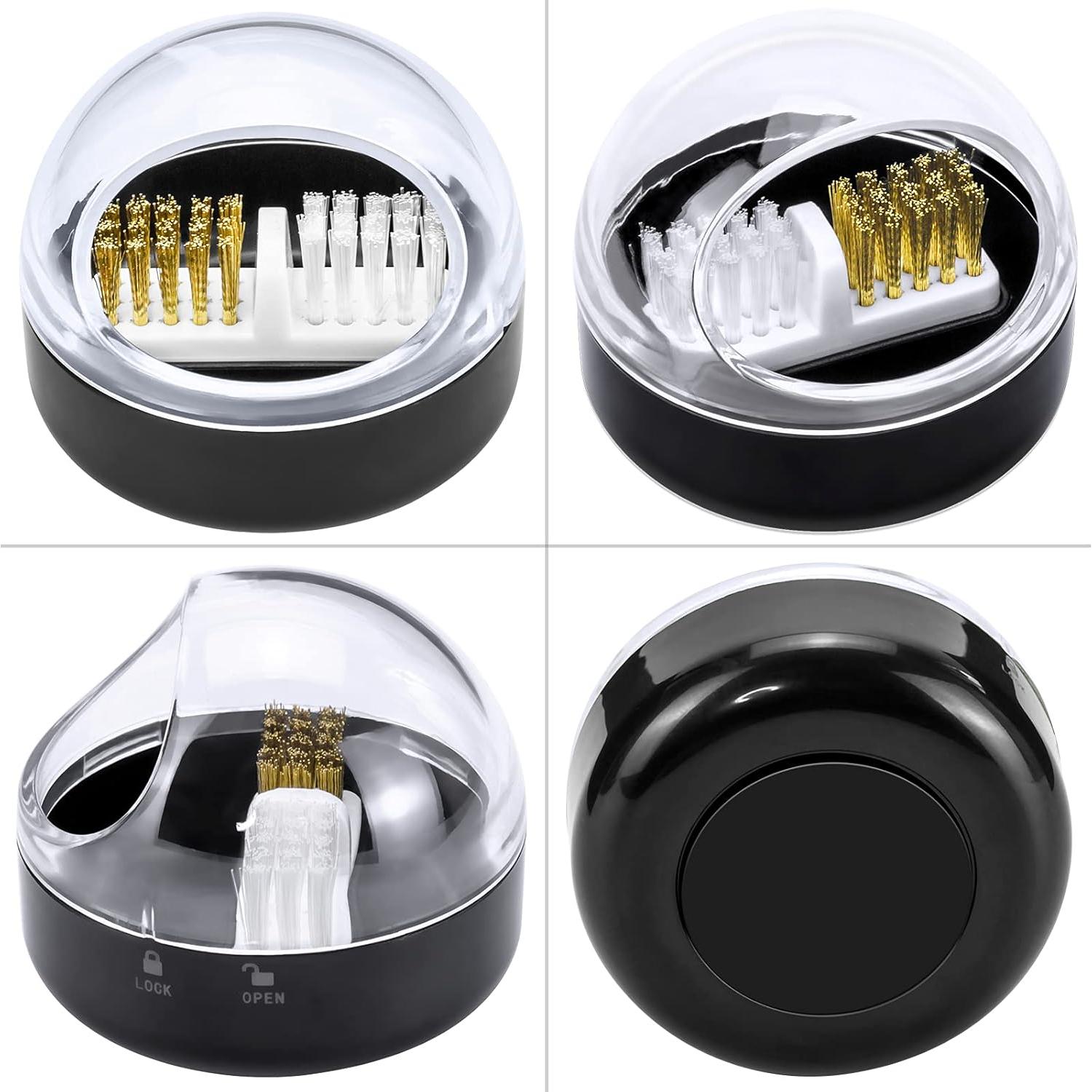 Estuche limpiador de brocas de taladro HiANNE NBC-02, negro