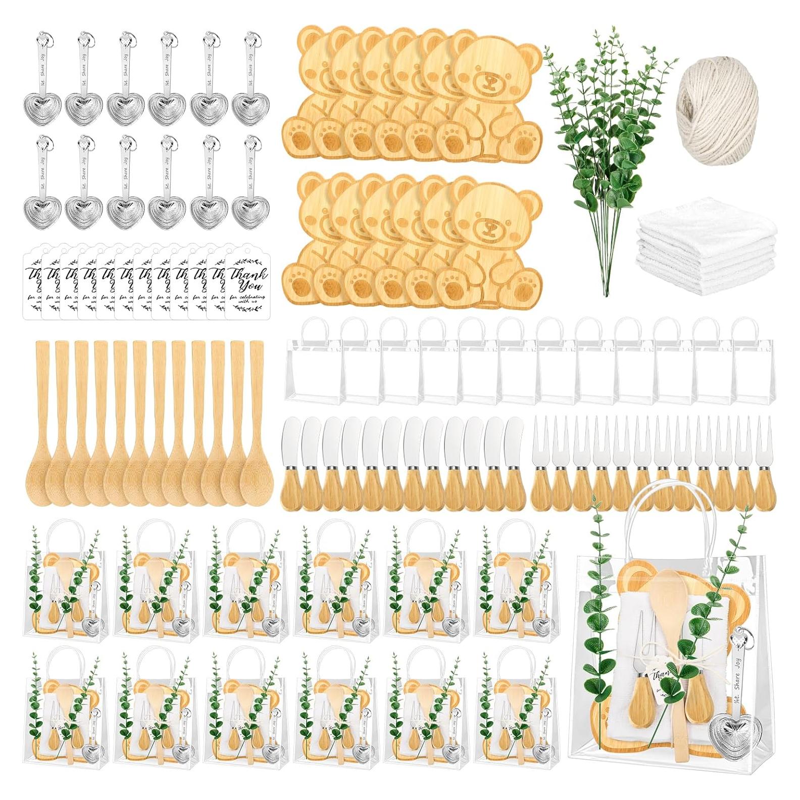 121 Piezas Premios Baby Shower wxfdac Oso - Utensilios y Regalos