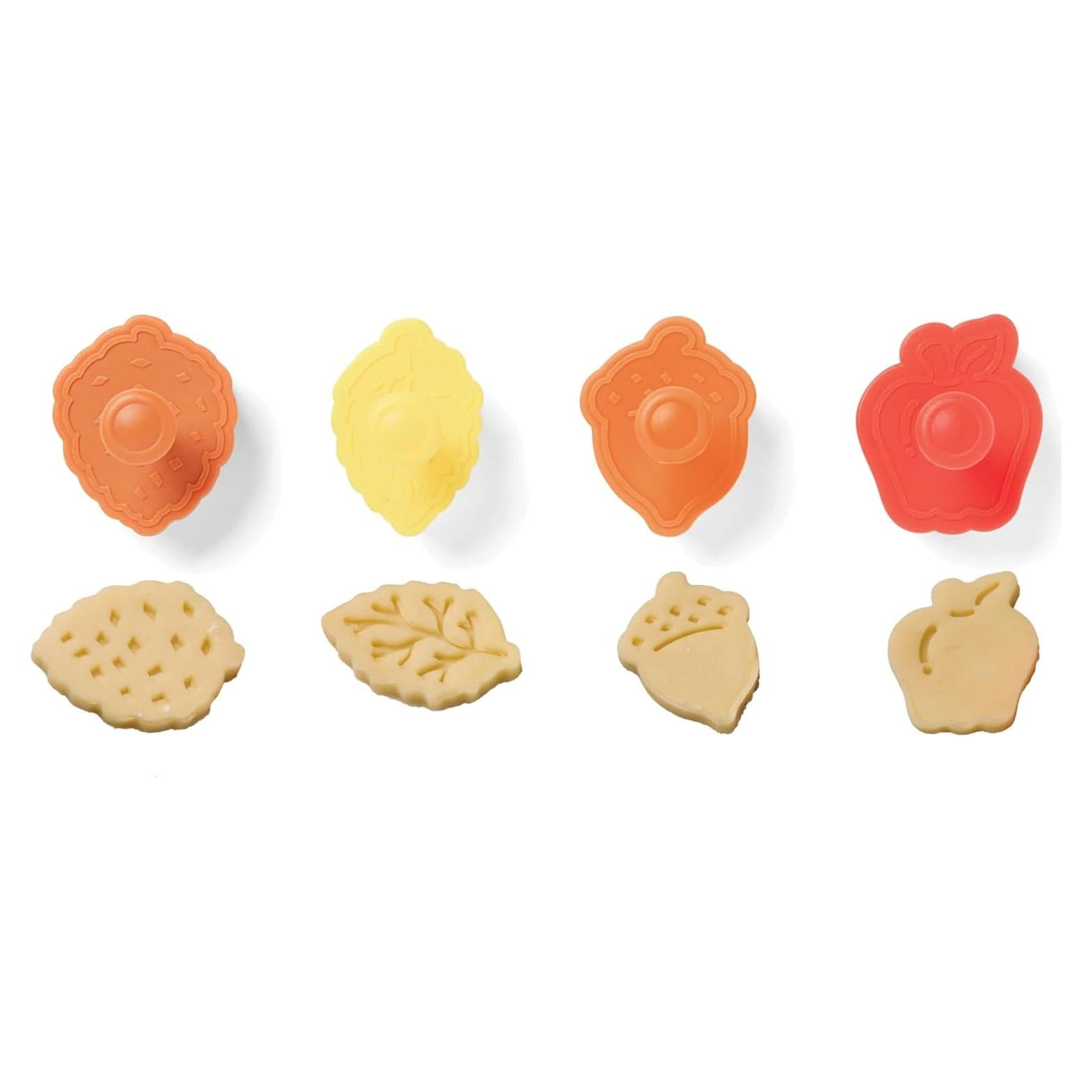 Set de 4 Cortadores de Galleta Fox Run Hojas de Otoño 5.72 cm