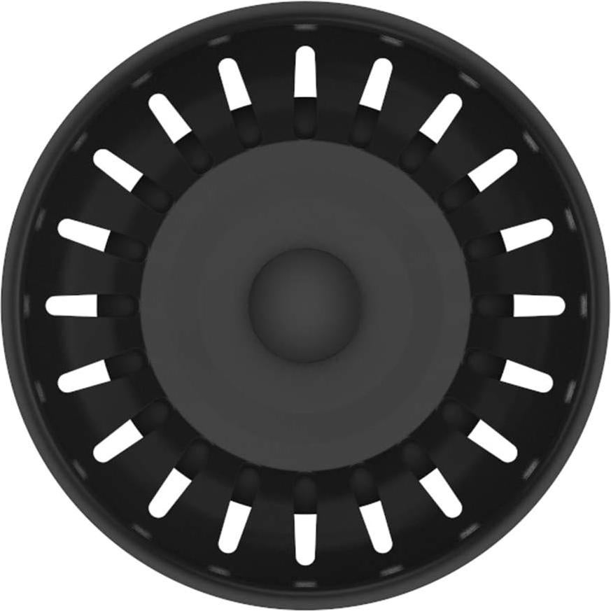 Colador de Fregadero KANARY Acero Inoxidable 8.89 cm Negro Mate