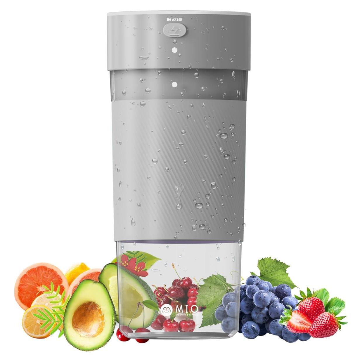 Licuadora Portátil MIO SJ-1001 300 mL Recargable USB-C Gris