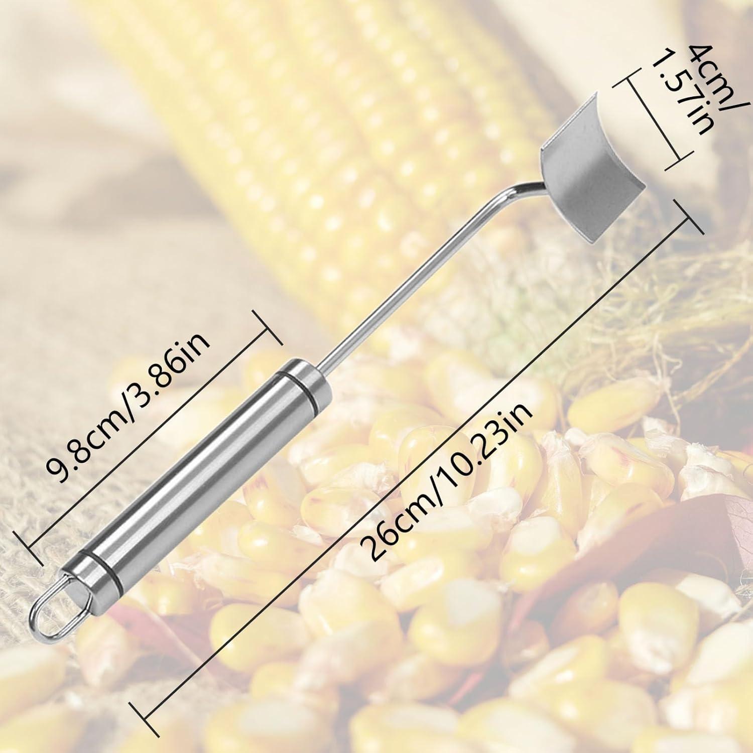 Pelador de Maíz MUOVERN de Acero Inoxidable 26x4 cm