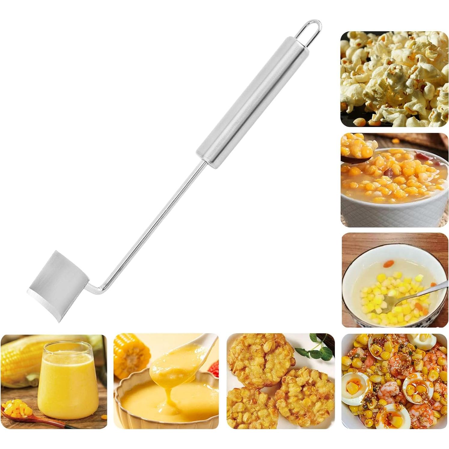 Pelador de Maíz MUOVERN de Acero Inoxidable 26x4 cm