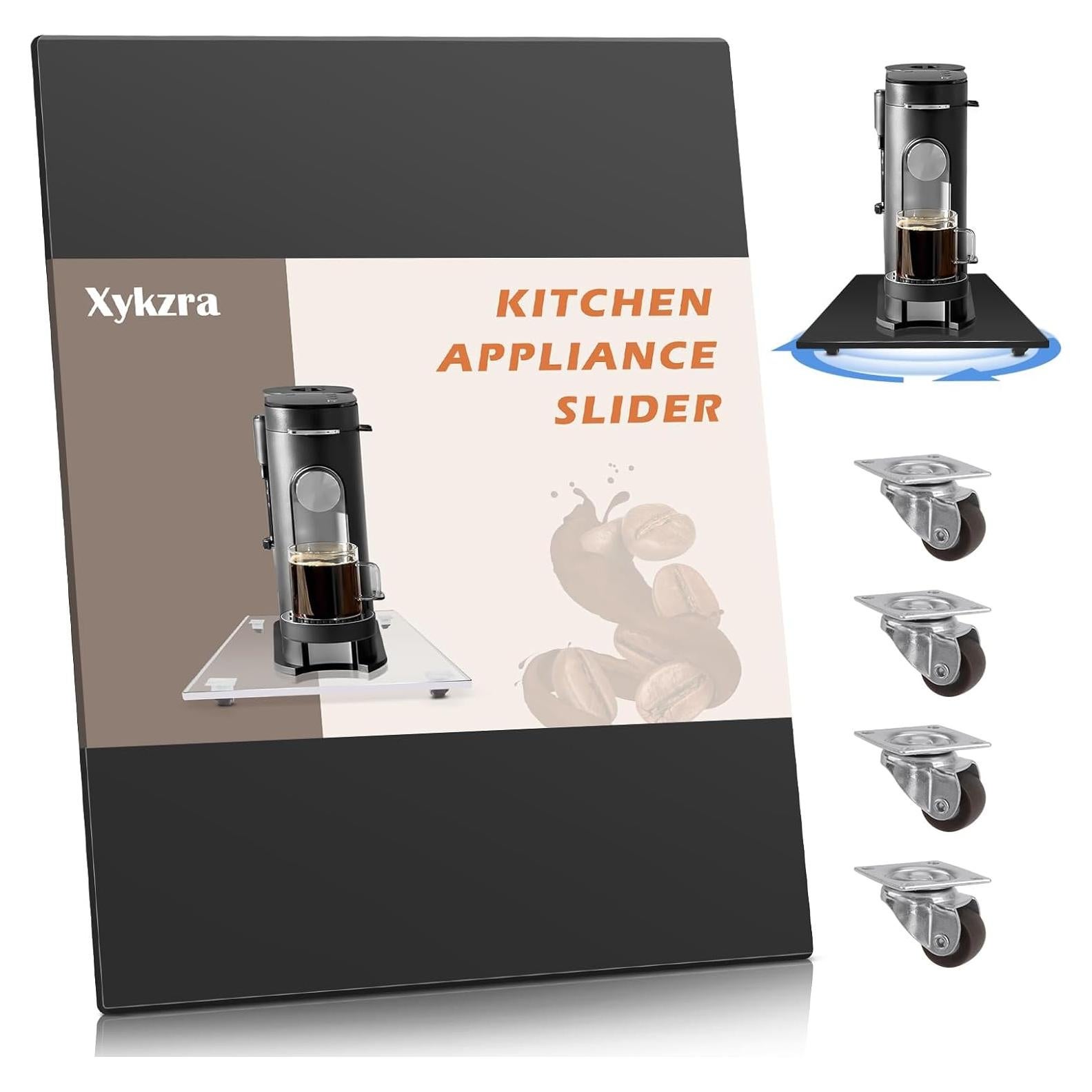 Deslizador de Electrodomésticos Xykzra 24.9x35.6cm Negro