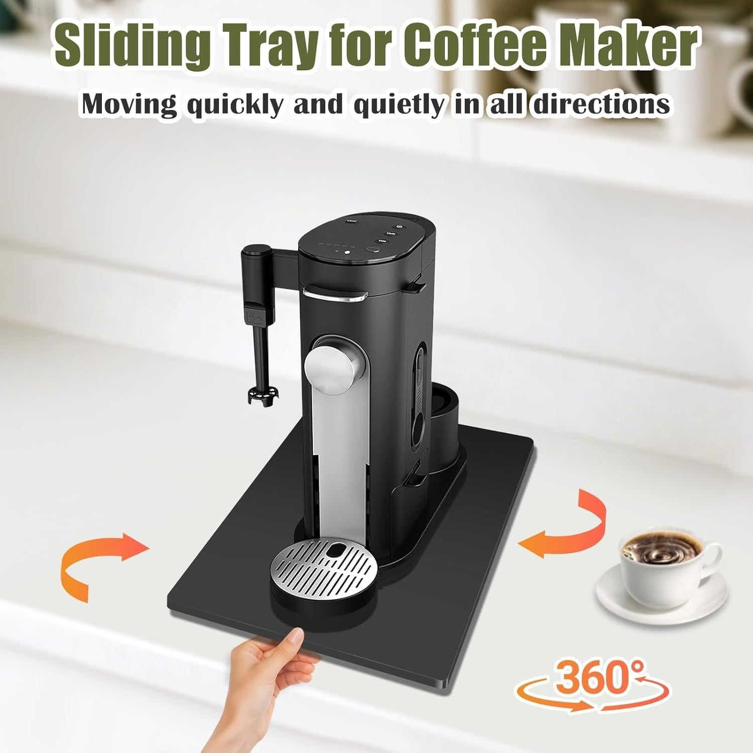 Deslizador de Electrodomésticos Xykzra 24.9x35.6cm Negro