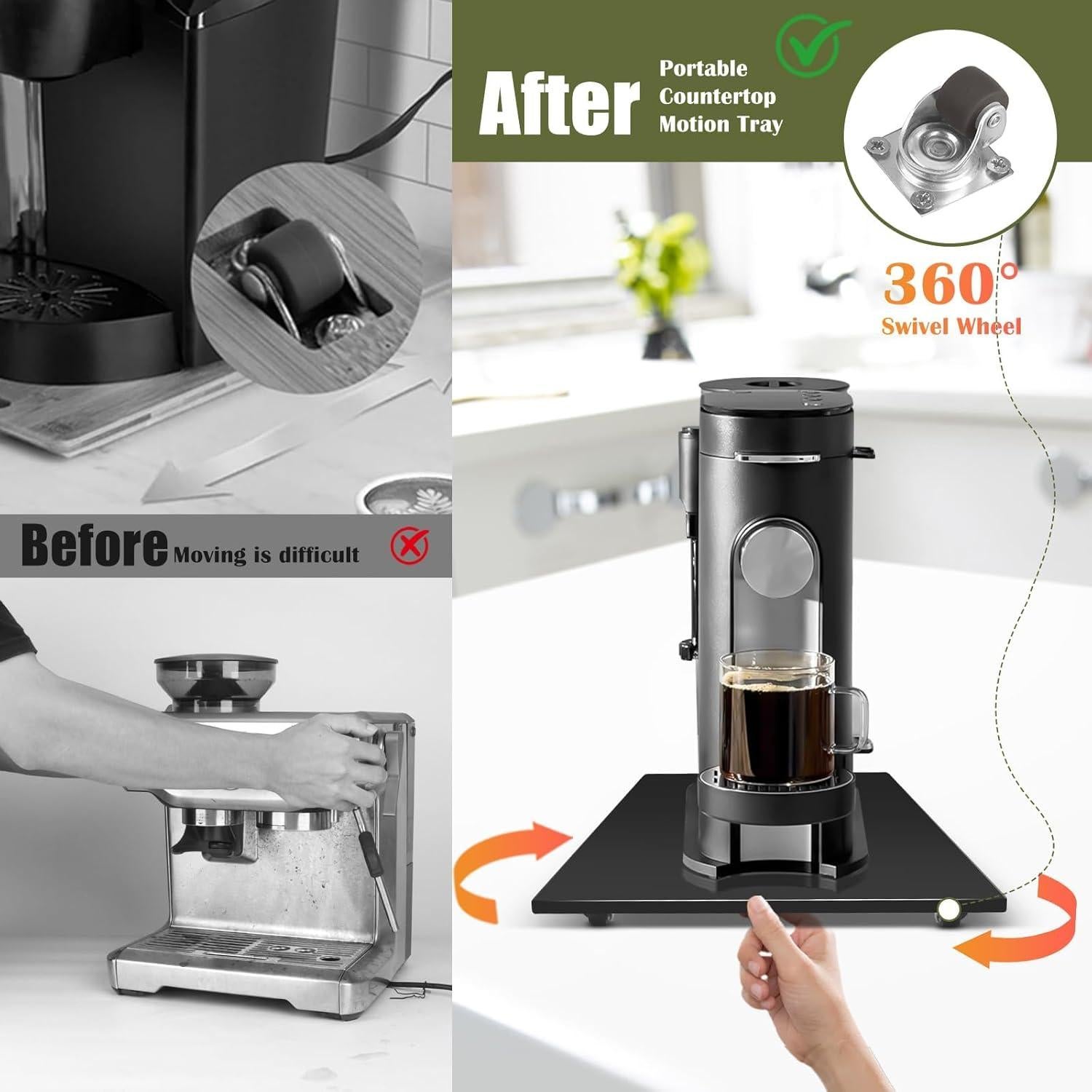 Deslizador de Electrodomésticos Xykzra 24.9x35.6cm Negro