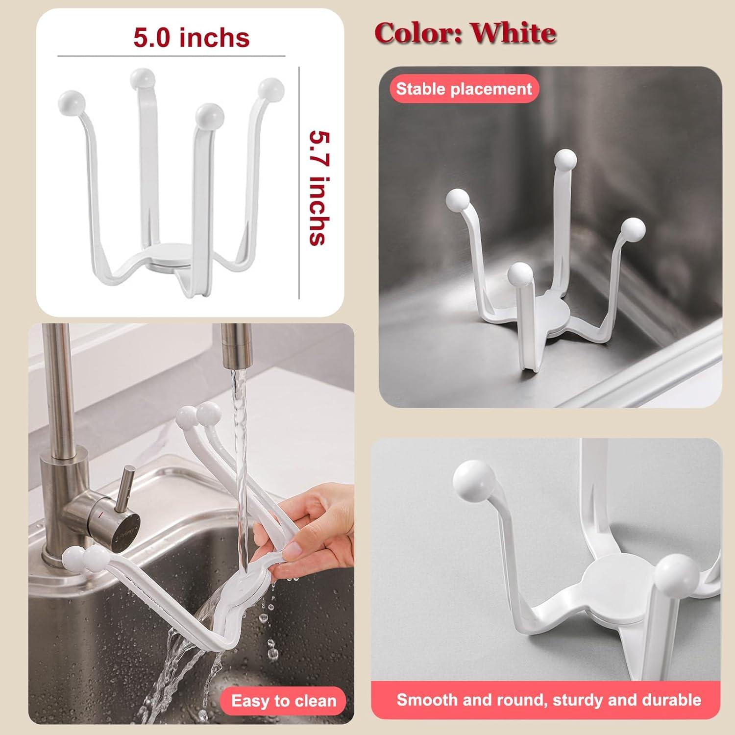 Colador de Fregadero ONVIPSTOO Plegable con 100 Bolsas de Malla