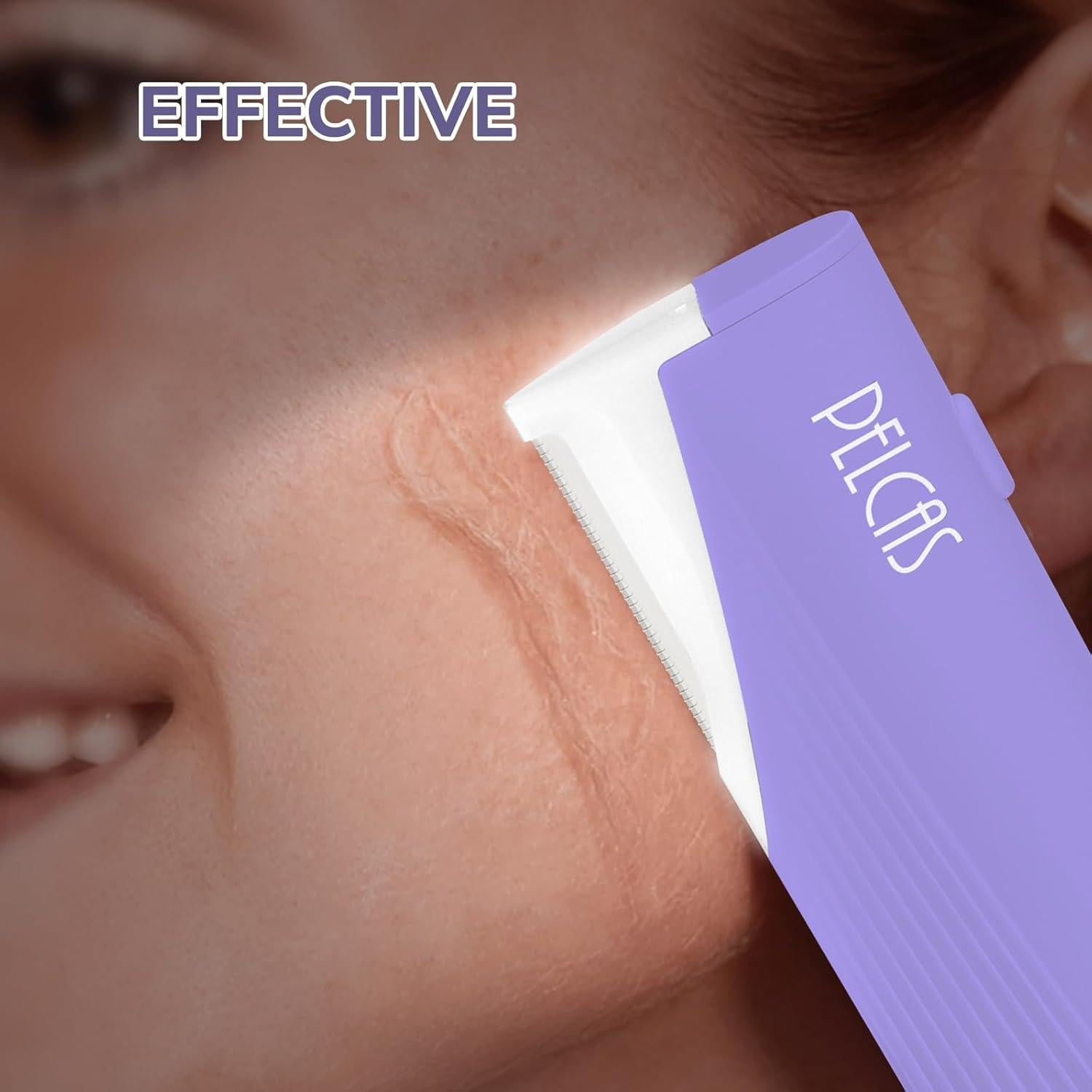 Herramienta Eléctrica Dermaplaning PELCAS 2 en 1 con Luz LED