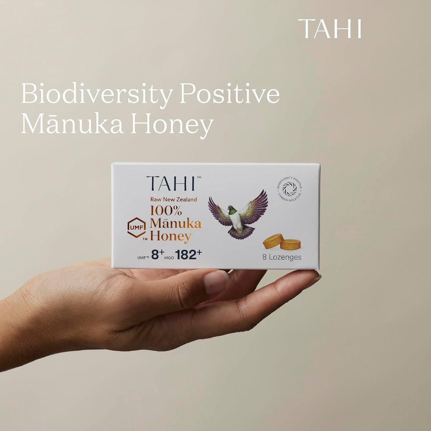 Caramelos de Miel de Manuka Tahi UMF 8+ 8 Unidades