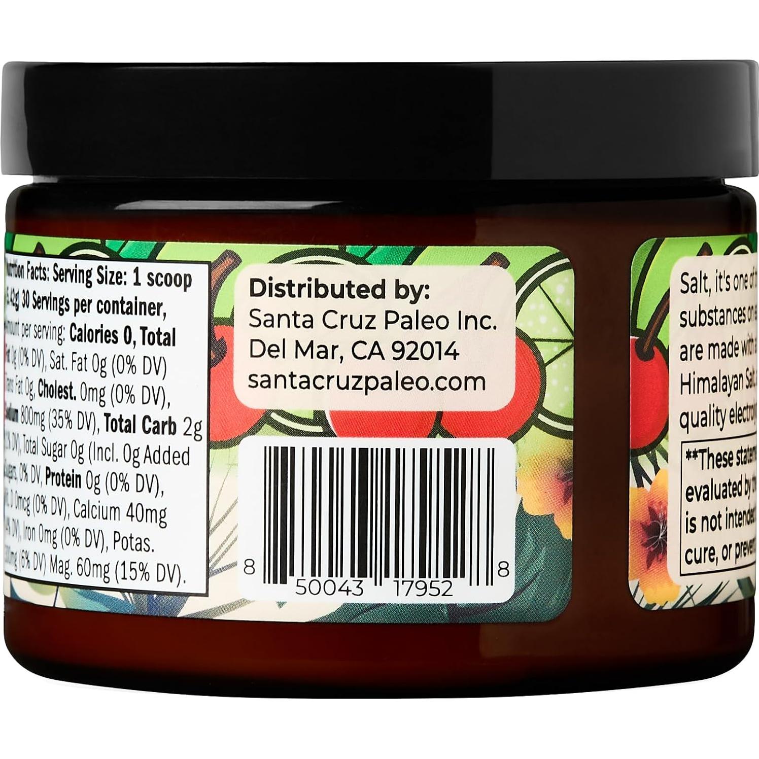 Polvo Electrolito Santa Cruz Paleo Lima Cereza 30 Porciones