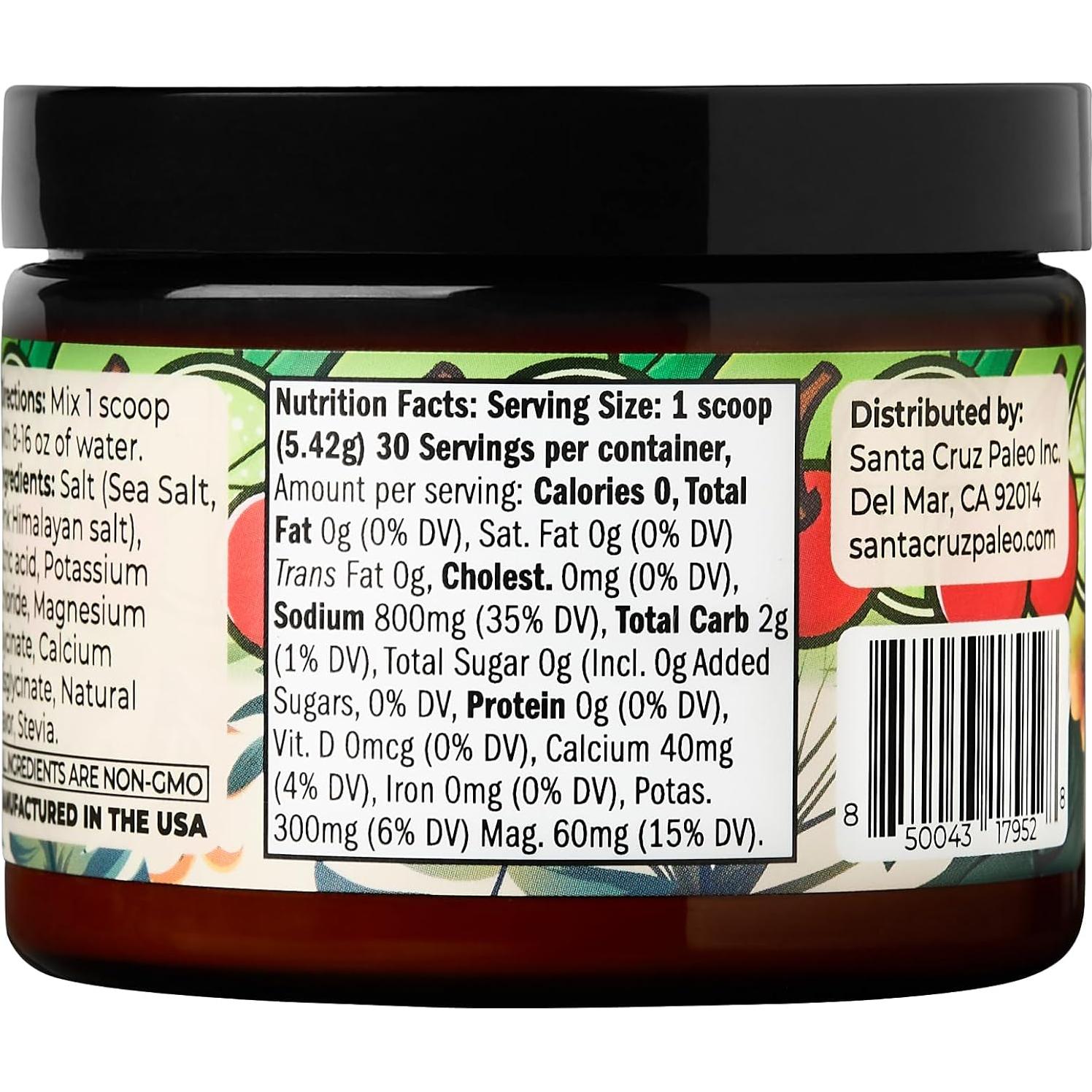 Polvo Electrolito Santa Cruz Paleo Lima Cereza 30 Porciones