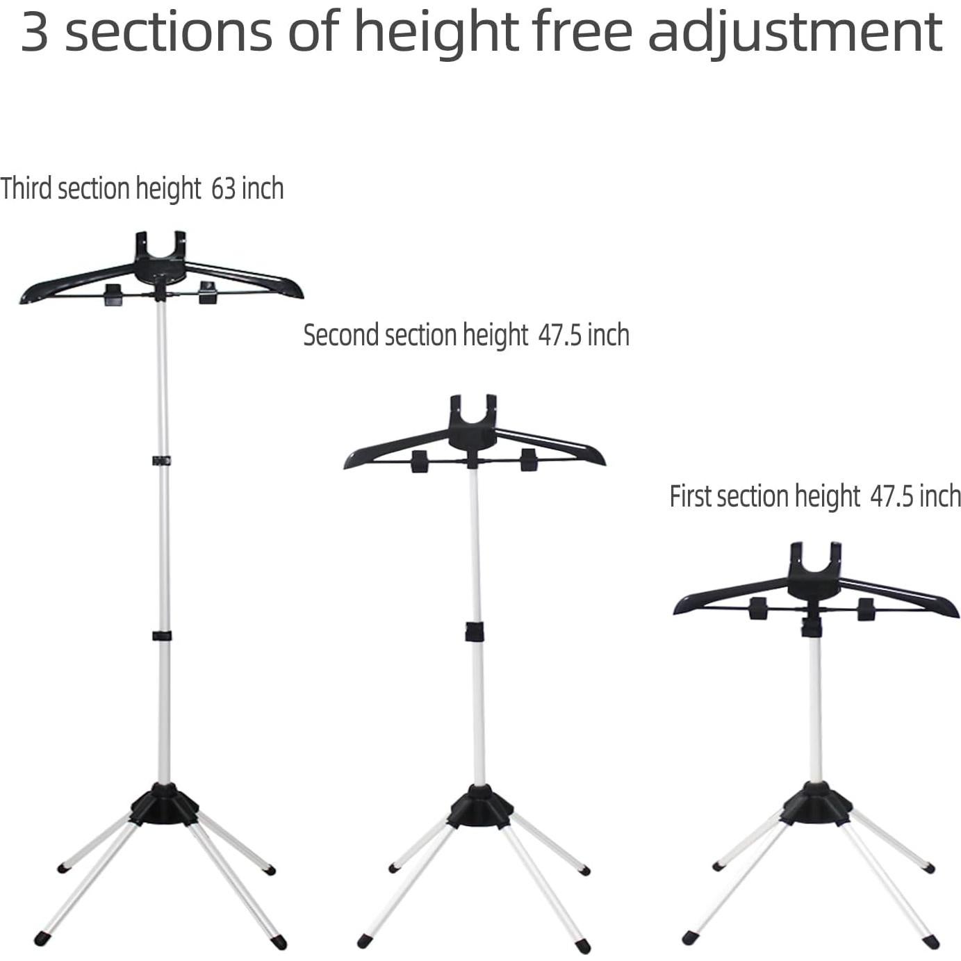 Soporte para Vaporizar Ropa Shouken Altura Ajustable 160 cm