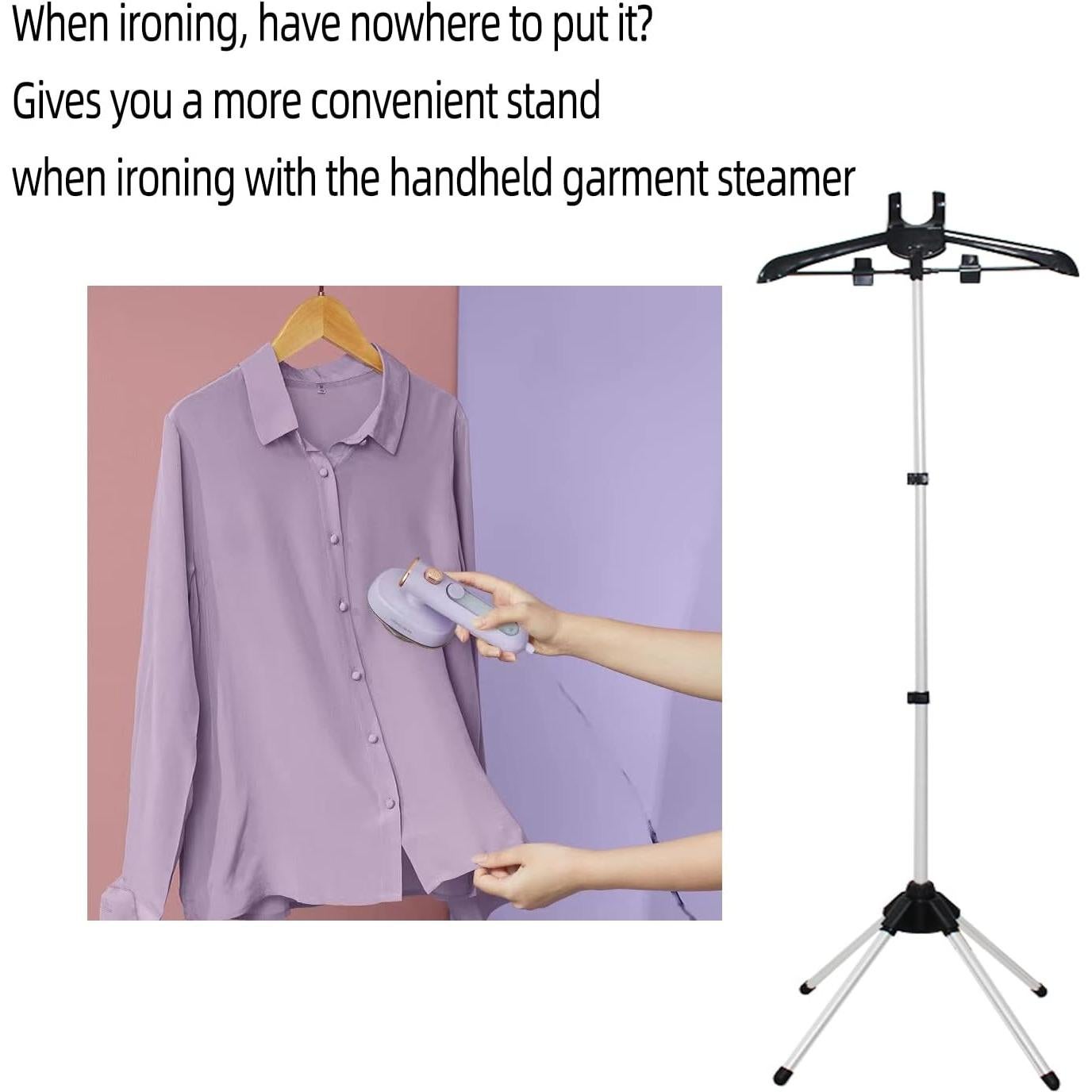 Soporte para Vaporizar Ropa Shouken Altura Ajustable 160 cm