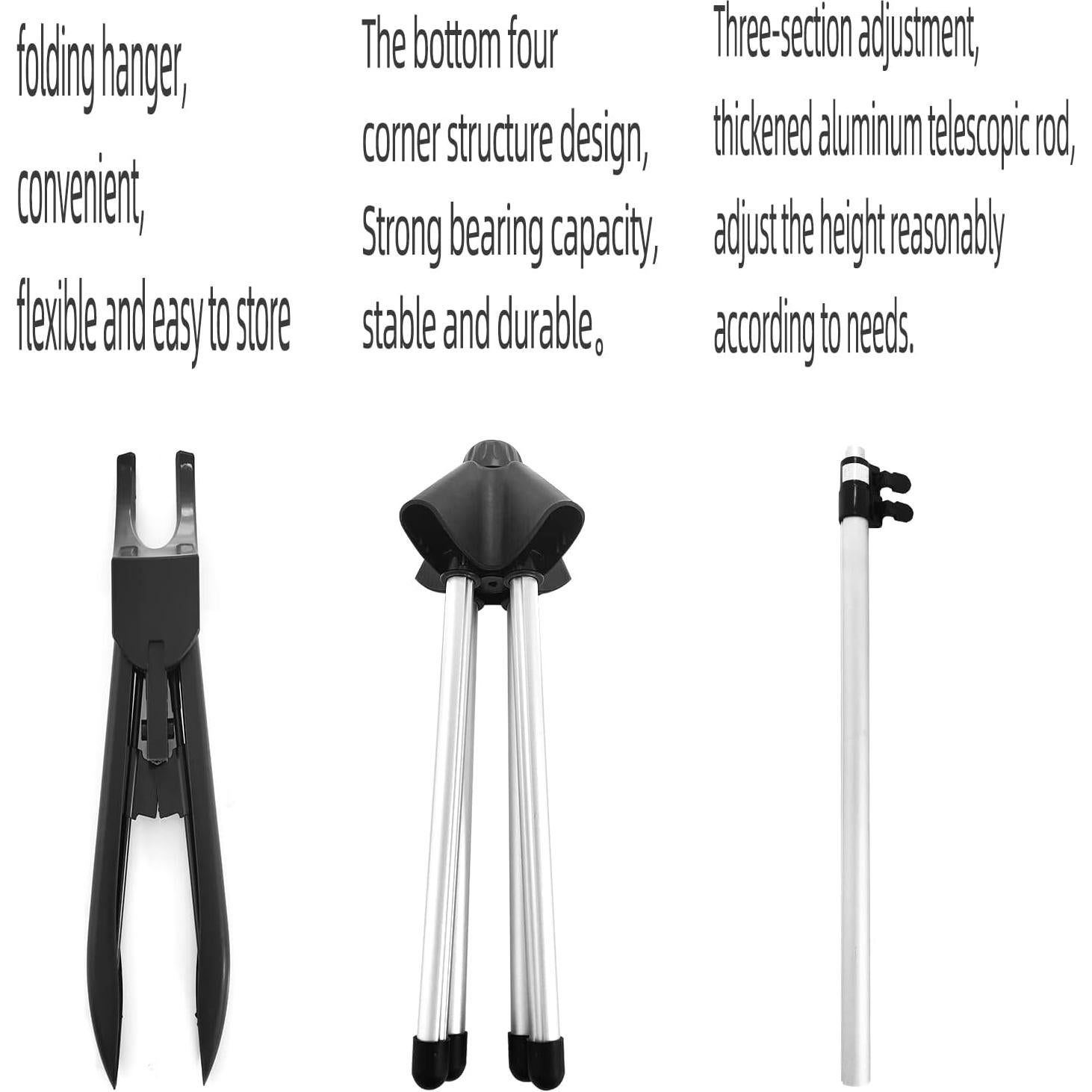 Soporte para Vaporizar Ropa Shouken Altura Ajustable 160 cm