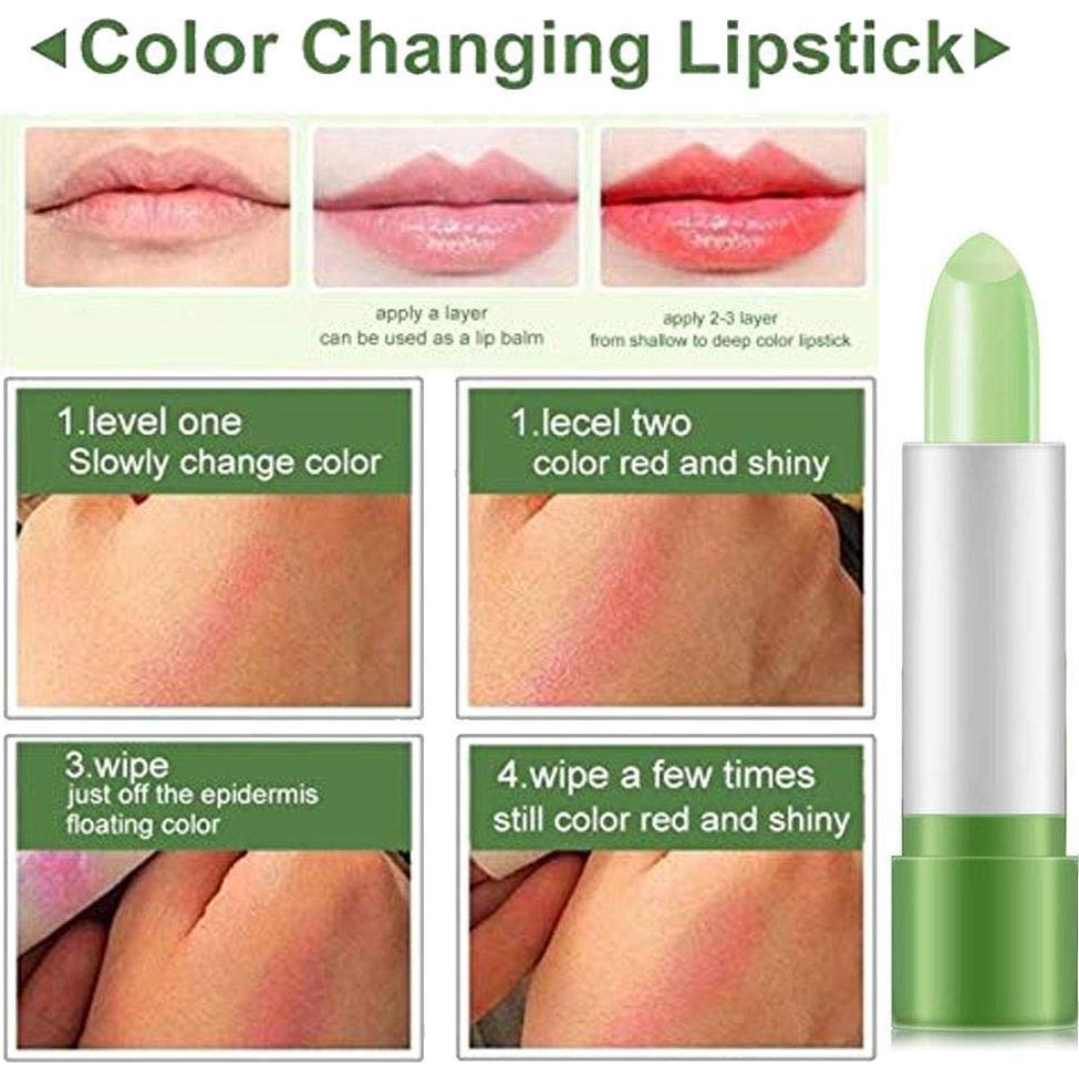 Brillo Labial Firstfly Aloe Vera Hidratante Cambio de Color