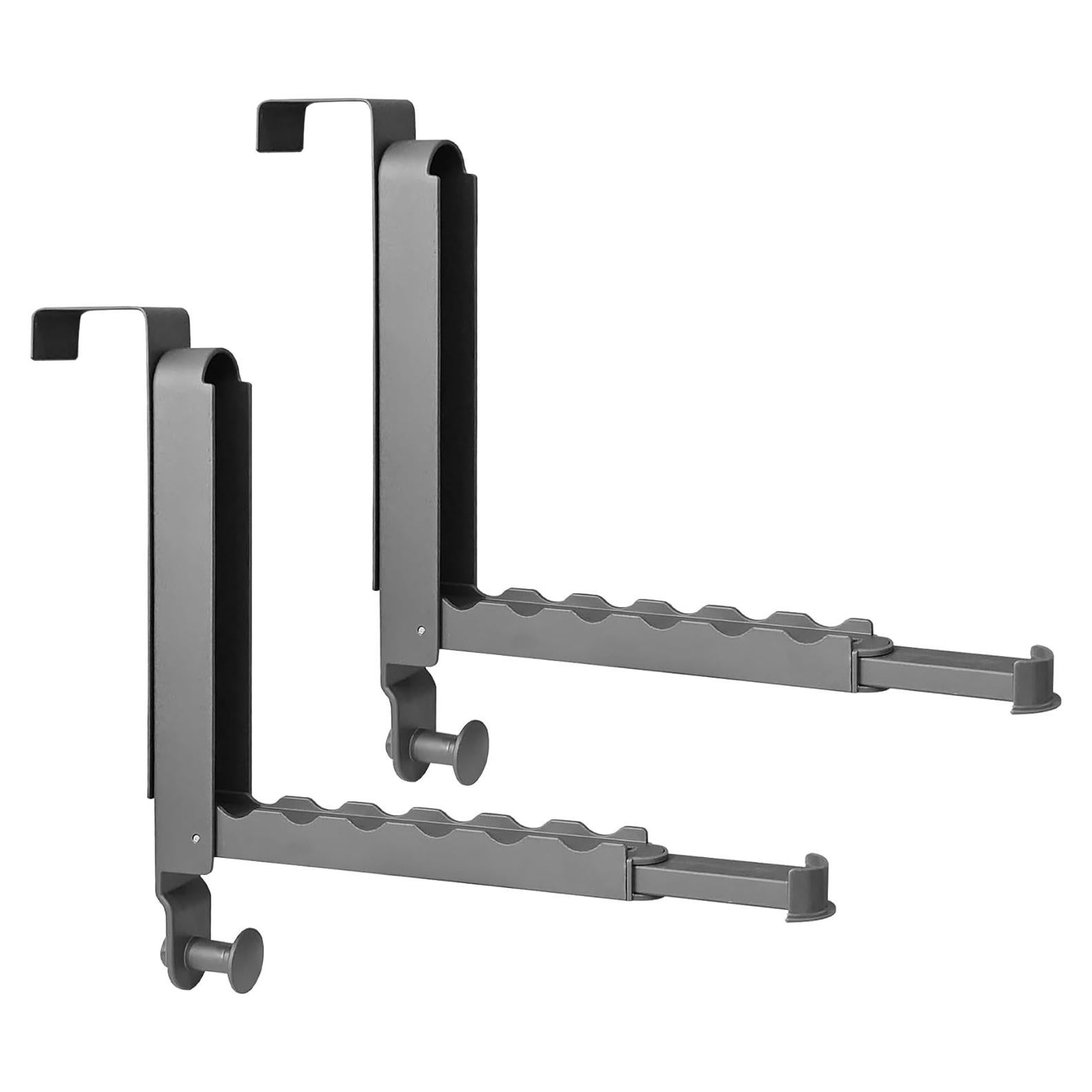 Estante Plegable RFOUO para Secar Ropa 2 Piezas Gris