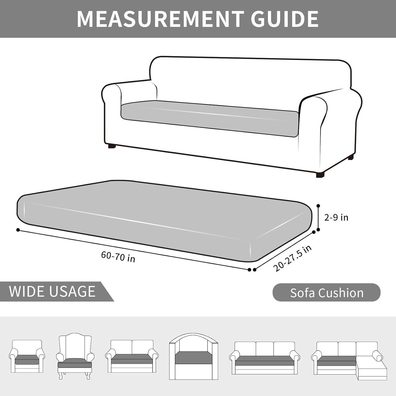 Funda de Cojín Impermeable Easy-Going para Sofás 152x51 cm