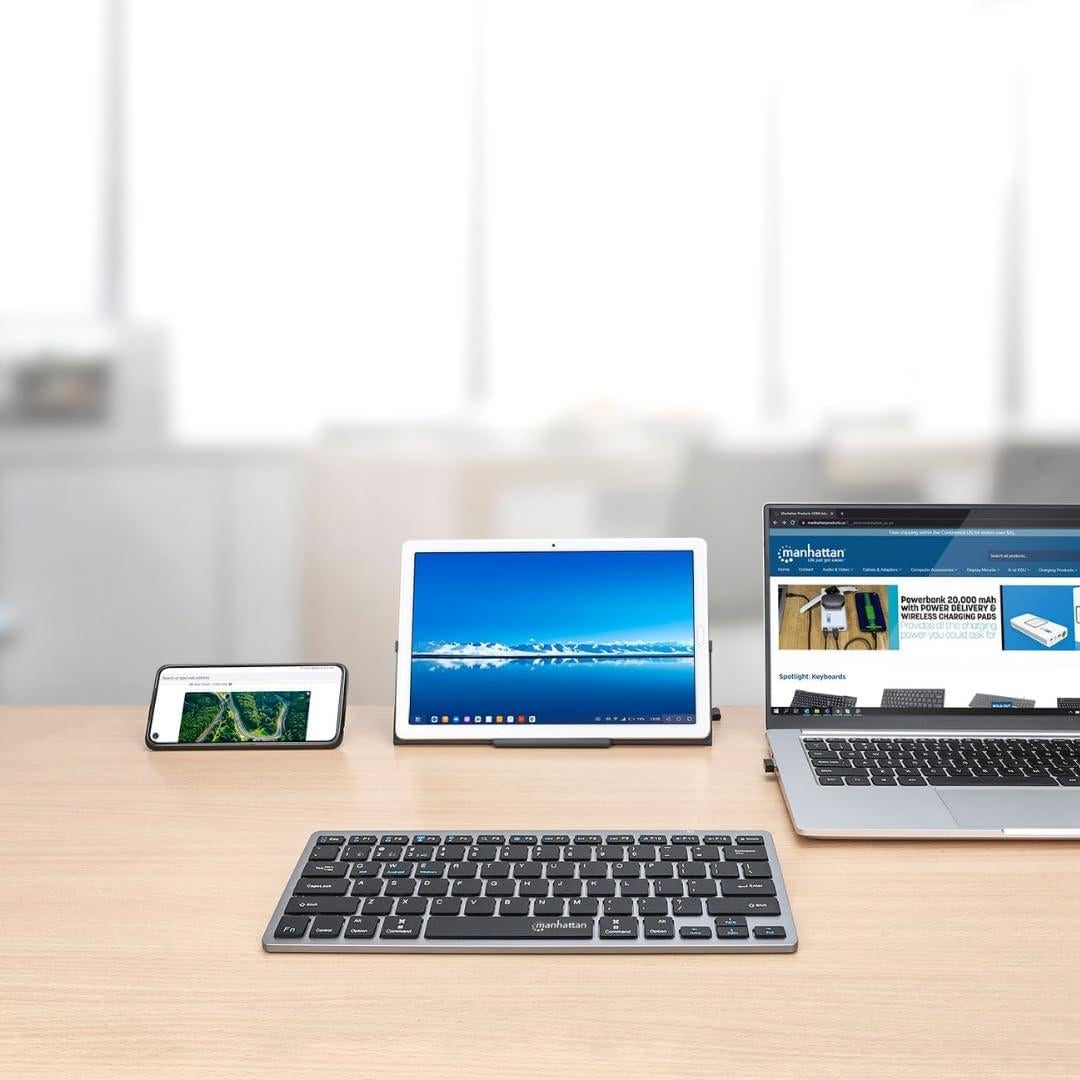 Teclado Inalámbrico Manhattan Mini Bluetooth 4.2 2.4G