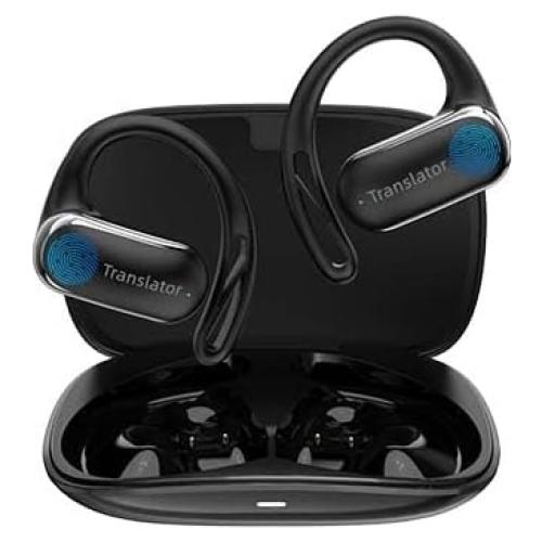 Auriculares Traductores AI Wooask F56 Negro 144 Idiomas