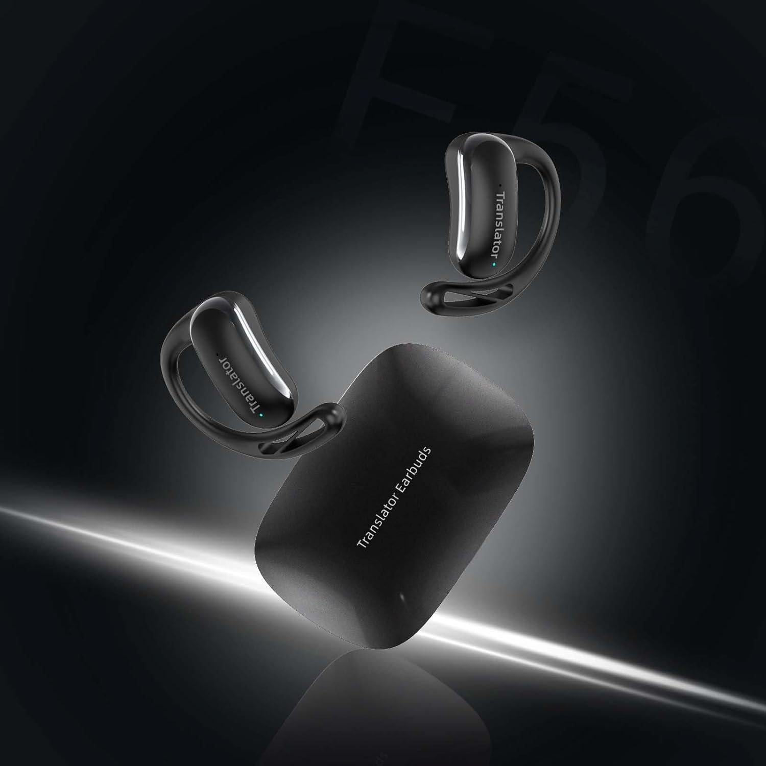 Auriculares Traductores AI Wooask F56 Negro 144 Idiomas