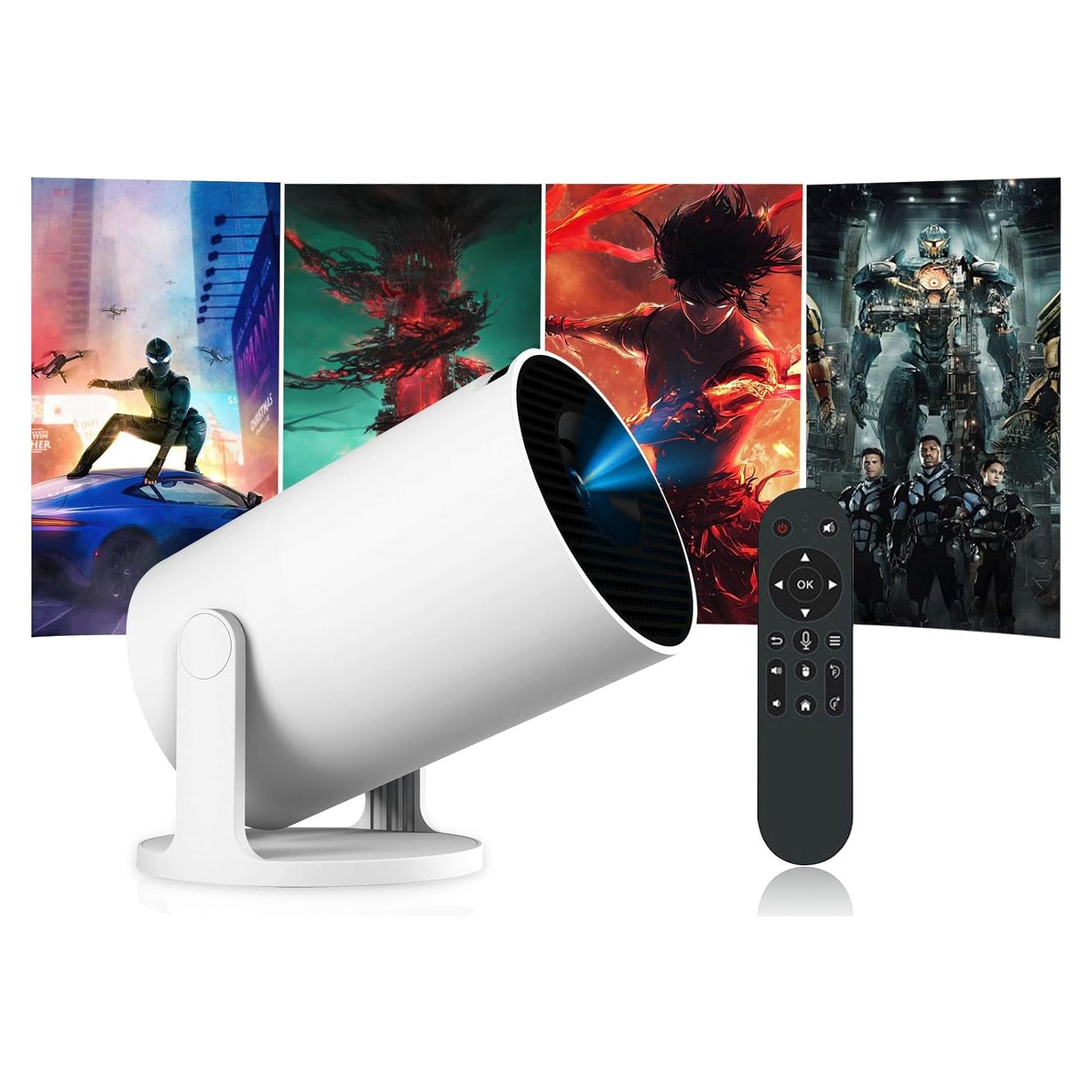 Proyector Mini Portátil Crelander HY300Pro+ 720P WiFi 6