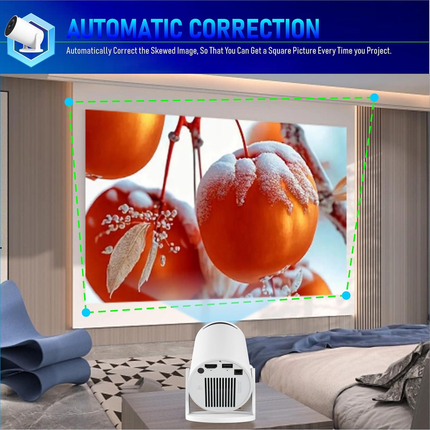 Proyector Mini Portátil Crelander HY300Pro+ 720P WiFi 6