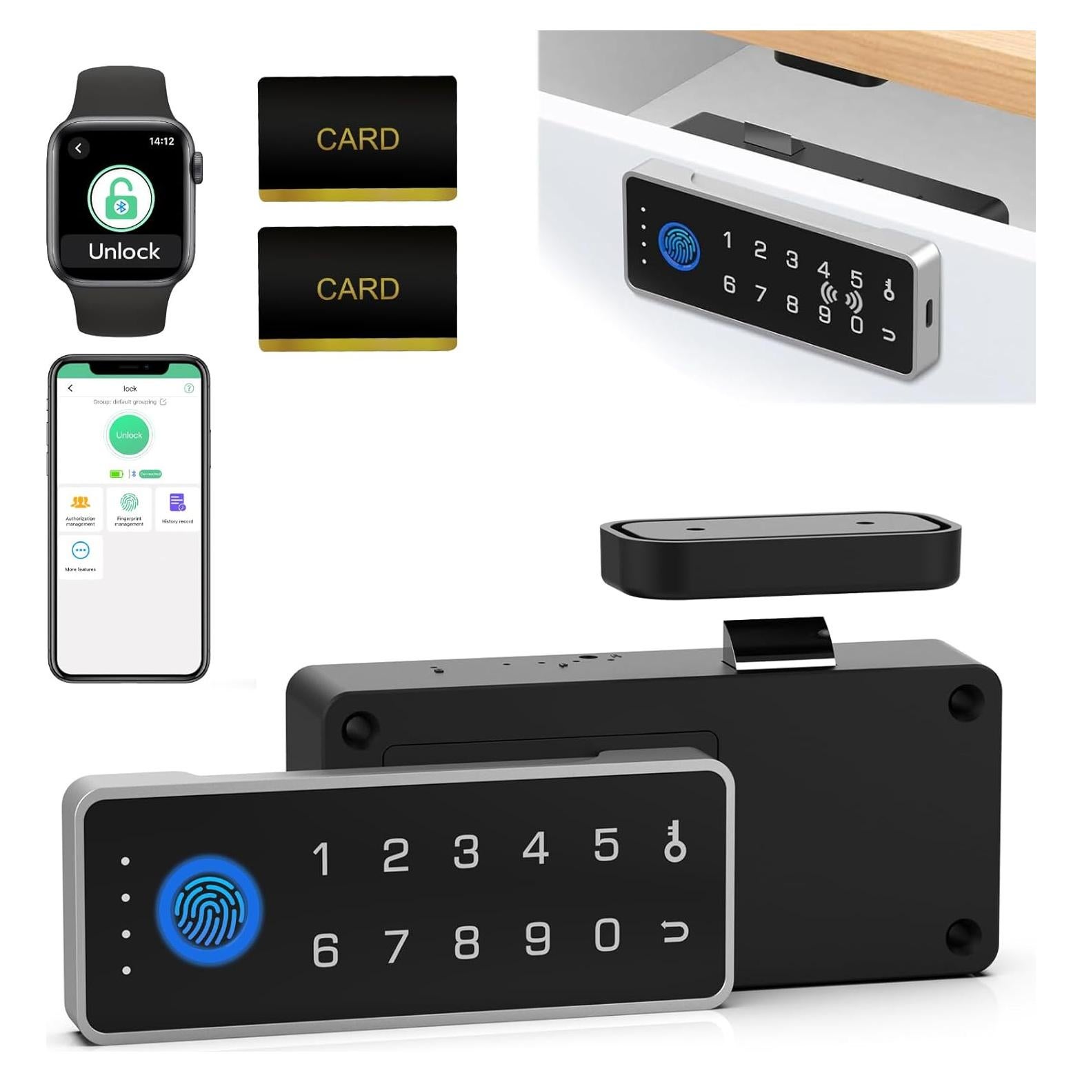 Cerradura Inteligente eLinkSmart YL-F31H RFID para Cajones