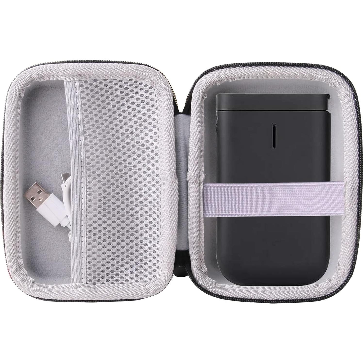 Funda Dura EVA JINMEI para NiiMbot D11 y Phomemo D30 - Negro