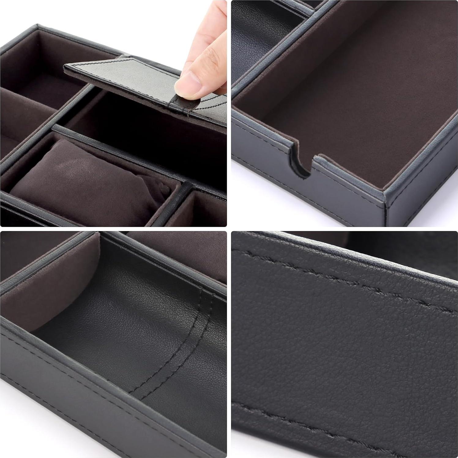 Bandeja de Valet IBURTEN para Hombres, Organizador de Escritorio