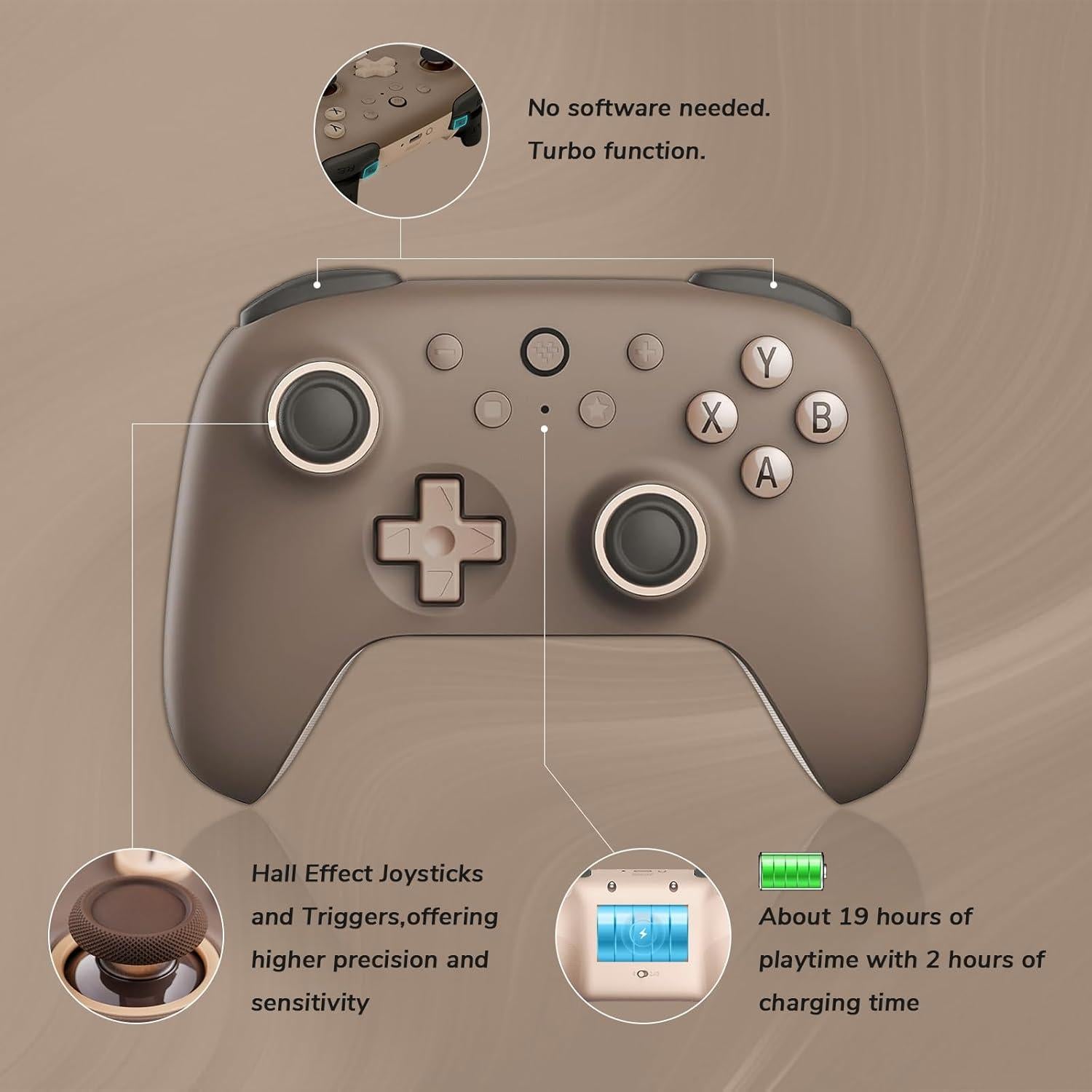 Controlador Inalámbrico 8Bitdo Ultimate 2C para PC y Android