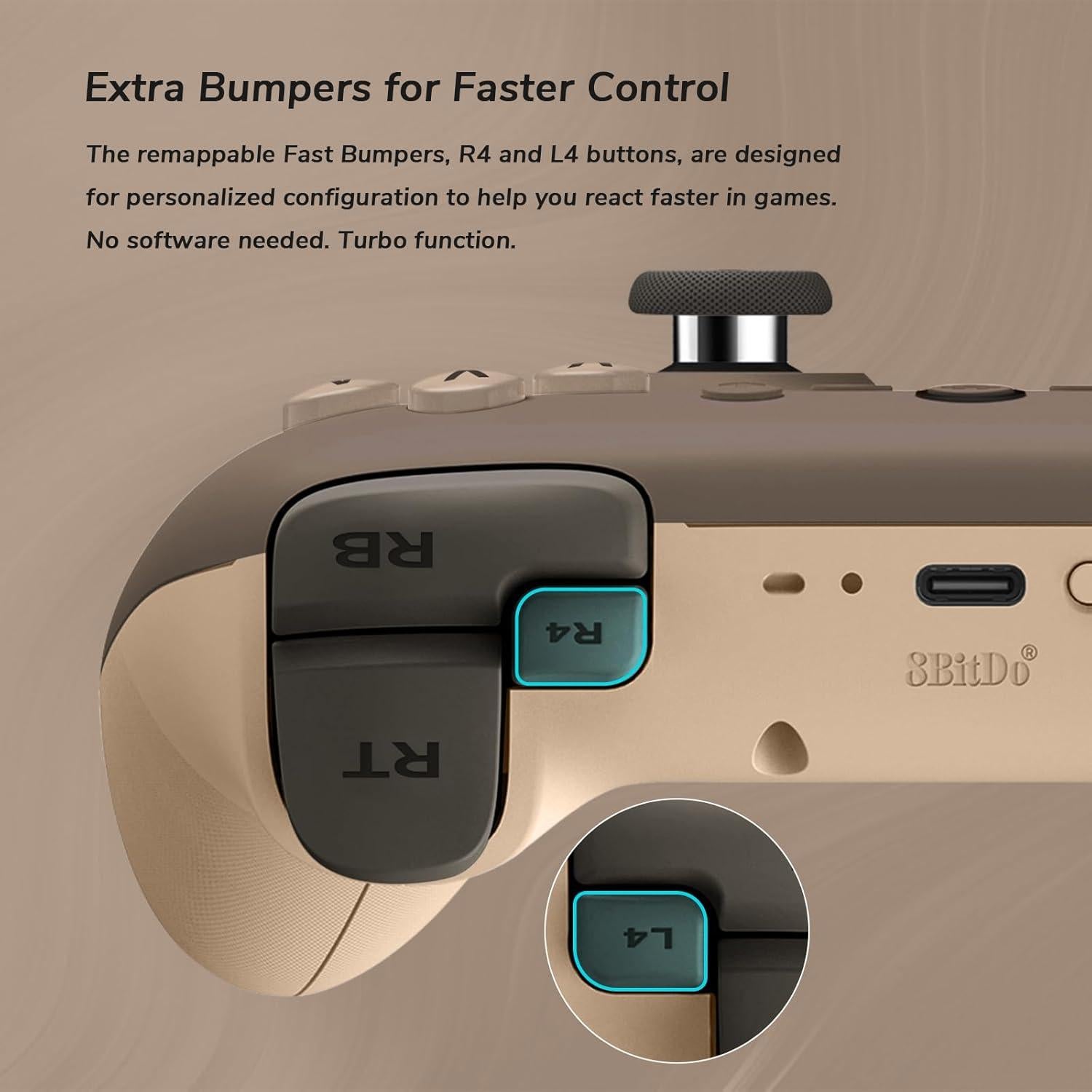Controlador Inalámbrico 8Bitdo Ultimate 2C para PC y Android