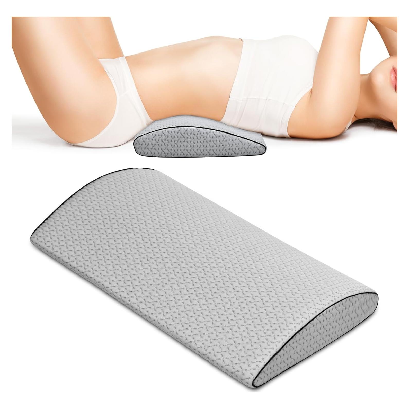 Almohada de Soporte Lumbar Nockovi 60x30cm para Alivio Espalda