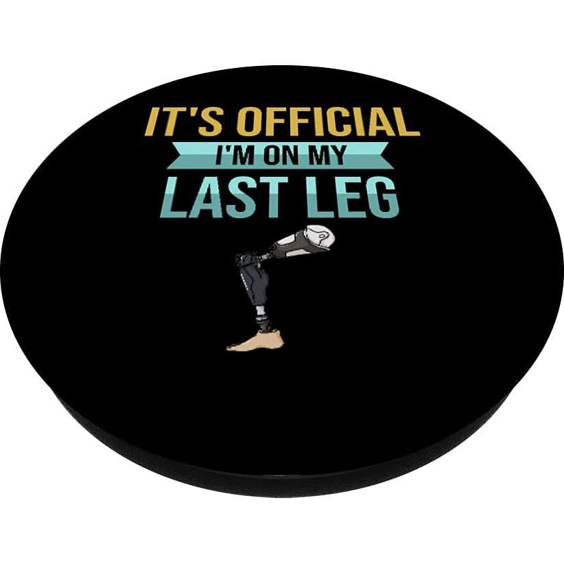 PopSockets Pierna Prótese Intercambiable Negro 13.6g