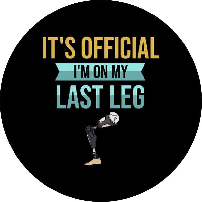 PopSockets Pierna Prótese Intercambiable Negro 13.6g