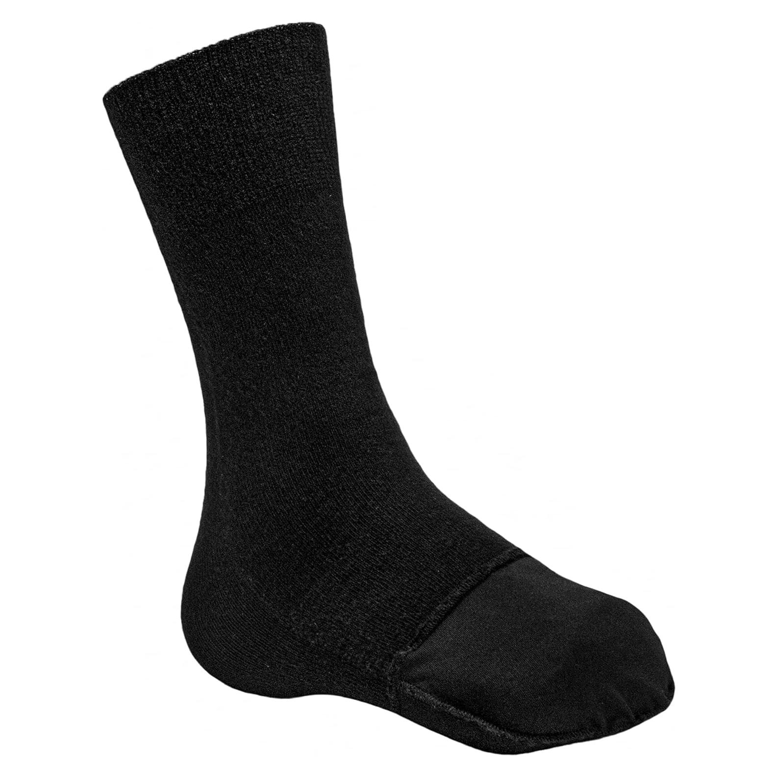Calcetines de Protección Tamarack GlideWear para Amputados - Negro